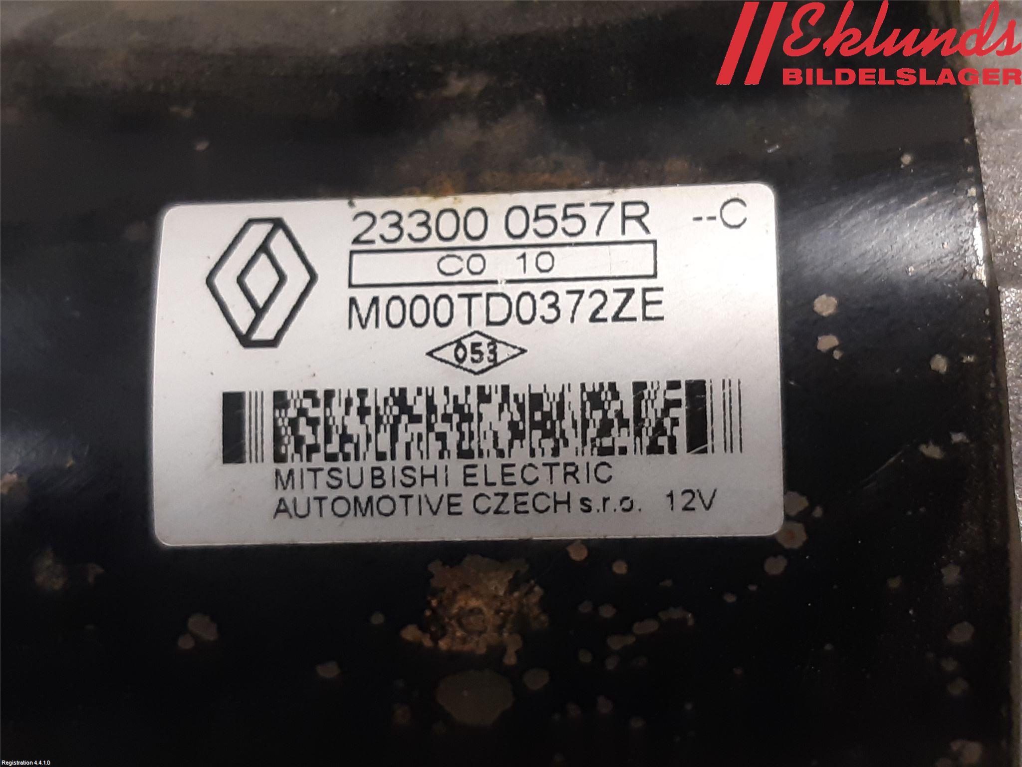 Dacia SANDERO/STEPWAY 13-20 Startmotor