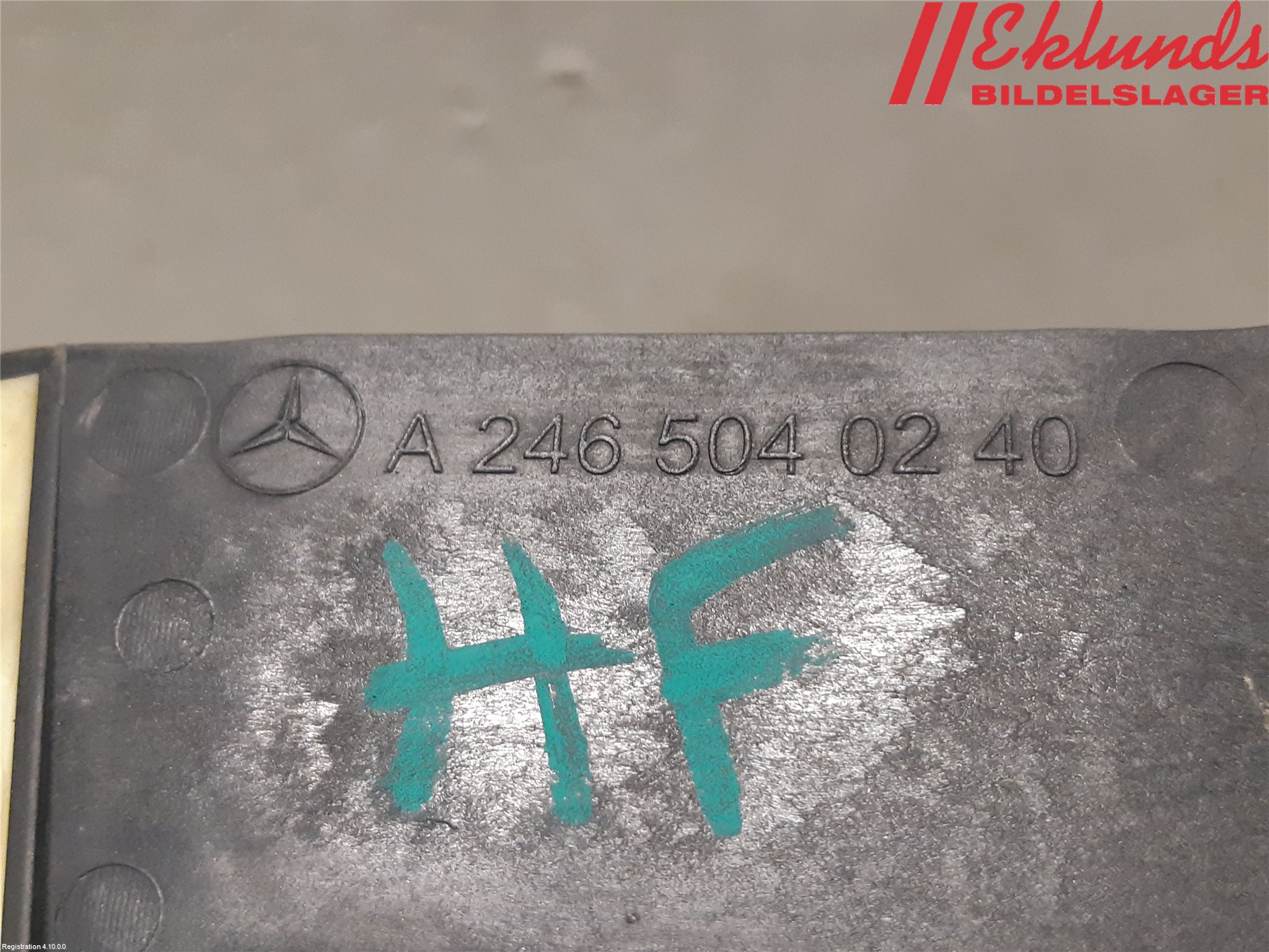 Mercedes-Benz MB CLA-KLASS (C117/X117) 13-19 Kylarfäste-Ram-Balk