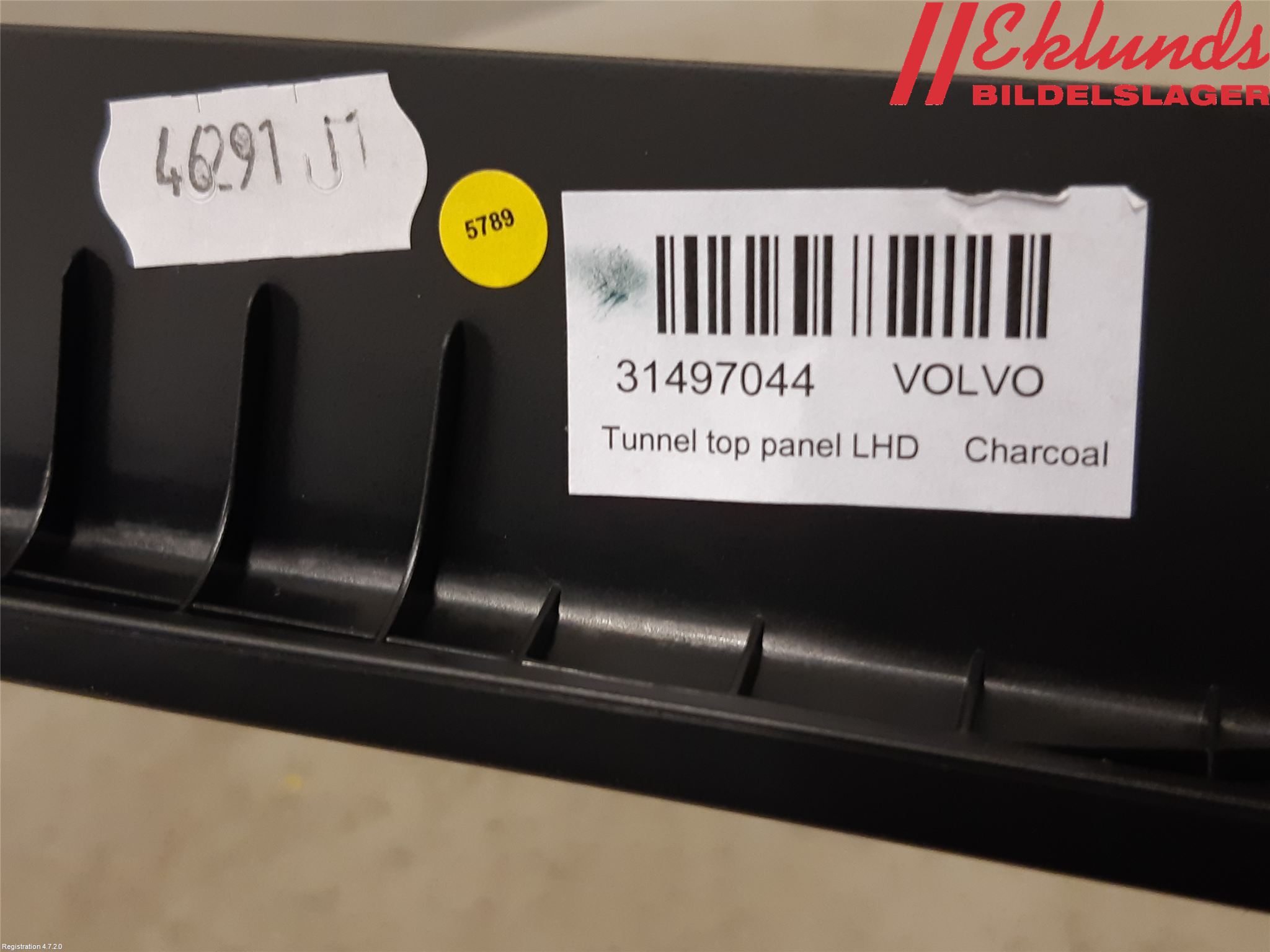 Volvo XC90/RECHARGE 16- Inr Tunnelfack