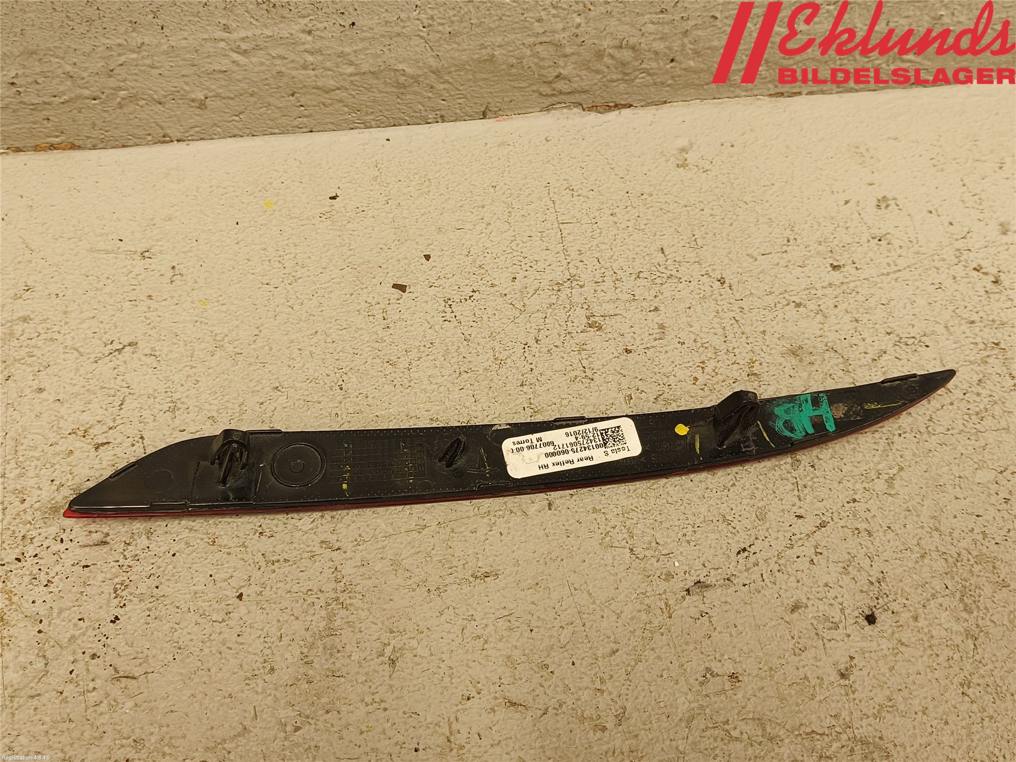 Tesla MODEL S 13- Dimljus/Reflex Bak