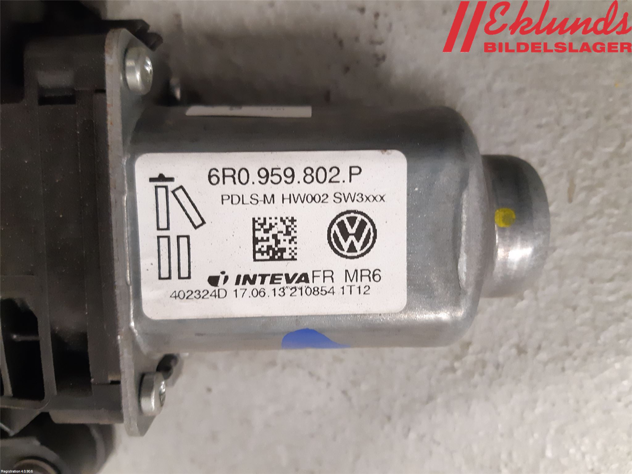 Volkswagen VW AMAROK 2H 10-22 Fönsterhiss El Kompl