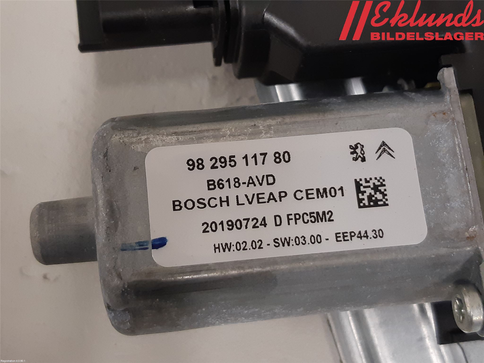 Citroen COTROEN C3 17-24 Fönsterhiss El Kompl