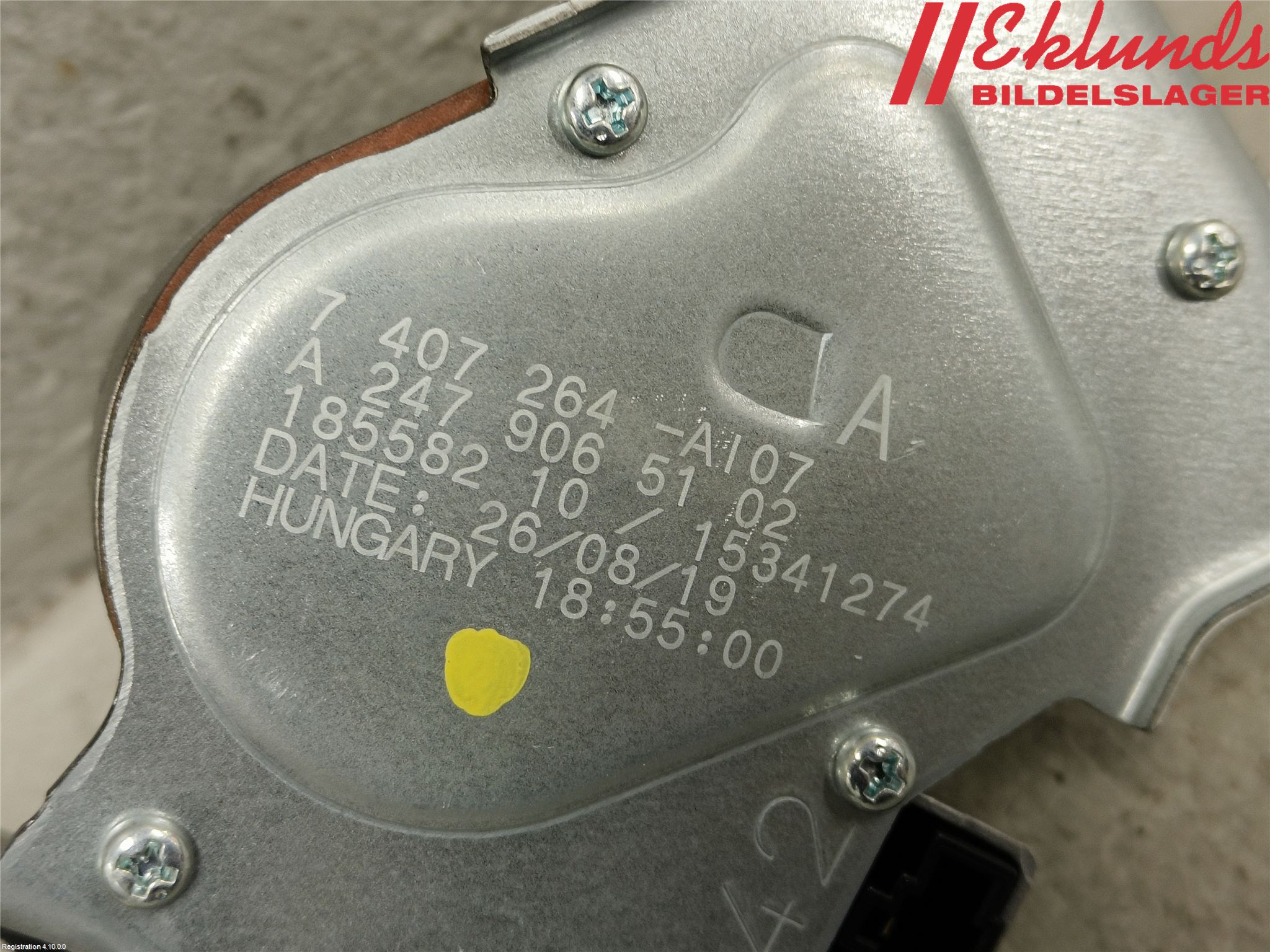 Mercedes-Benz MB A-KLASS (W177) 18- Torkarmotor Baklucka