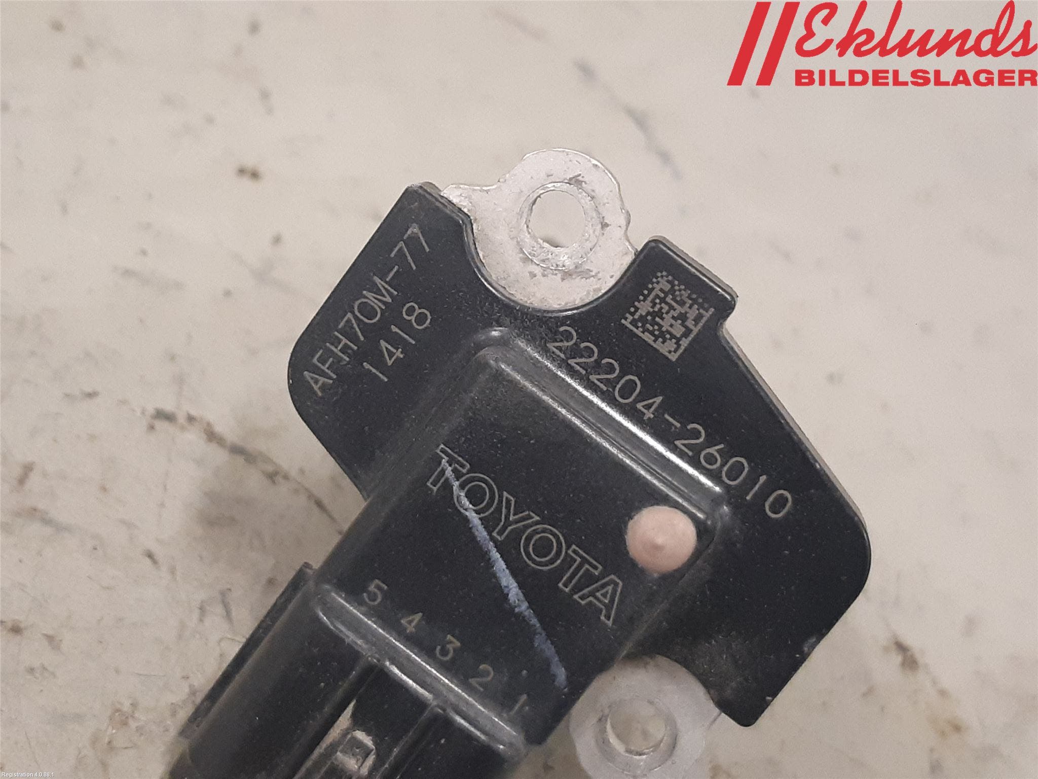 Toyota URBAN CRUISER Injluftmassamätare