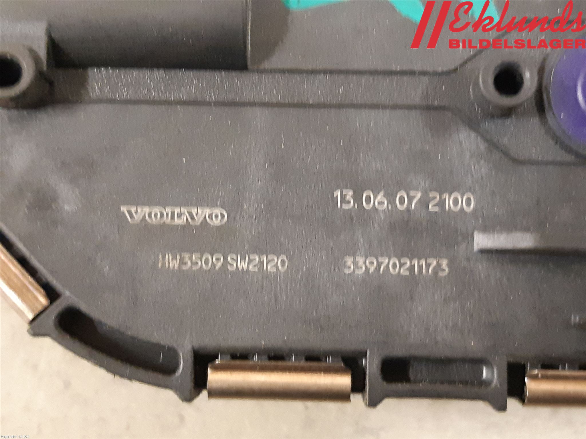 Volvo V60 11-13 Torkarmotor Vindruta