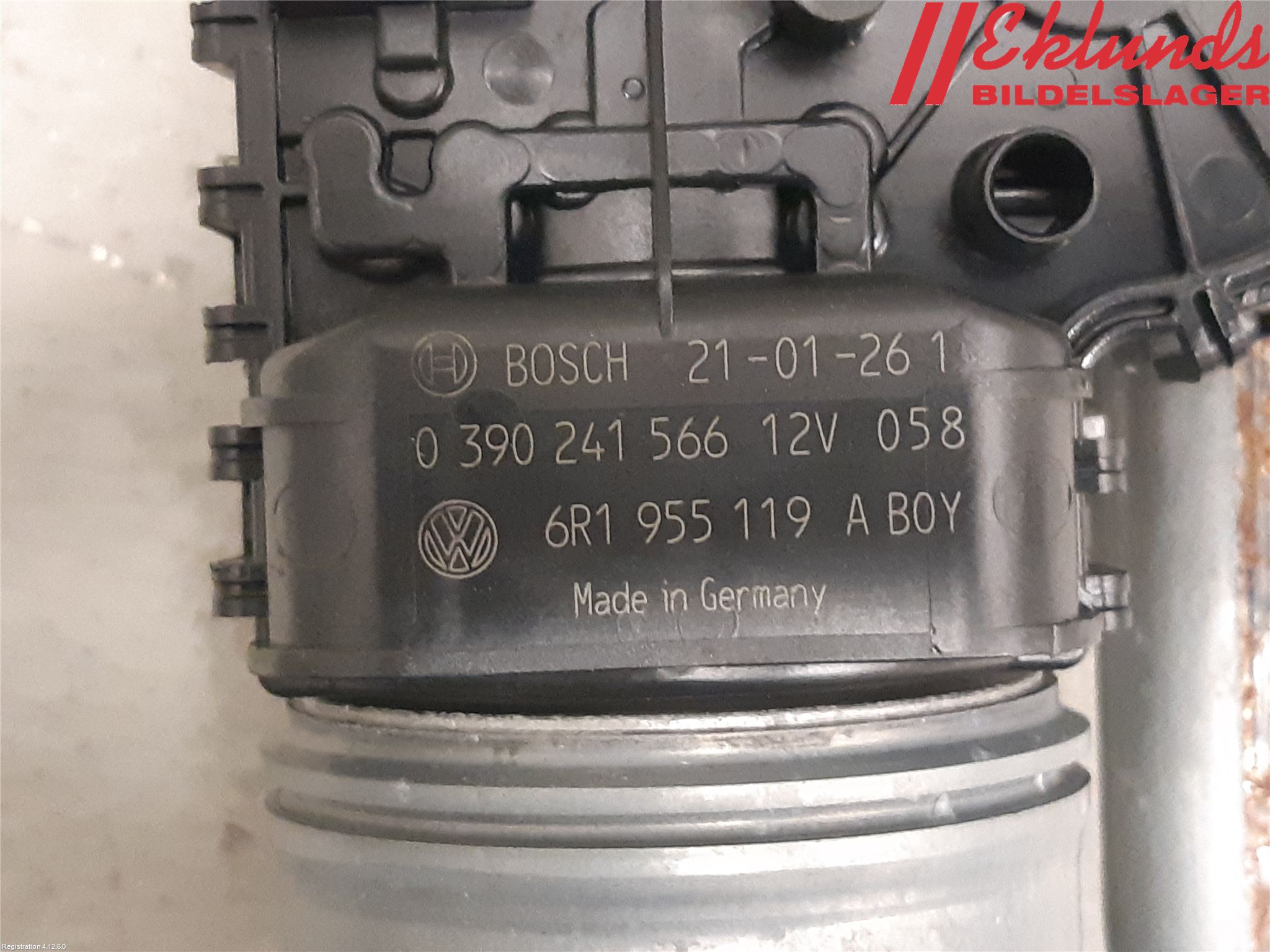 Seat Mii / Mii electric Torkarmotor Vindruta