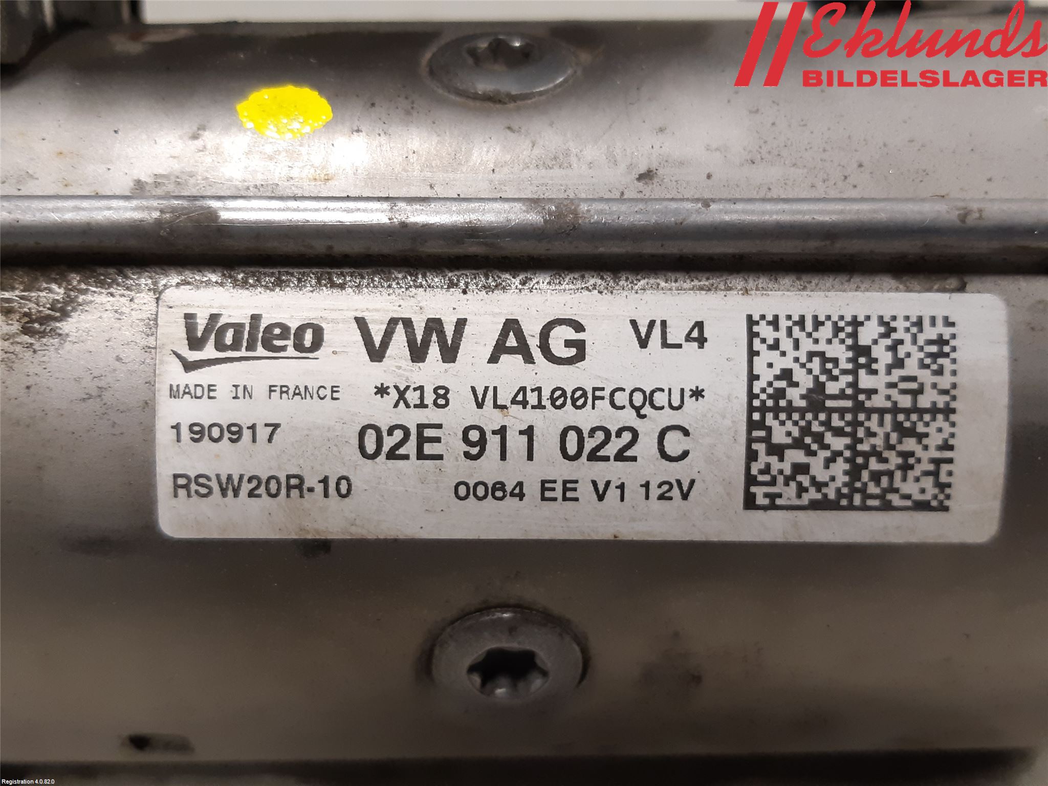 Volkswagen VW TOURAN 16- Startmotor Diesel