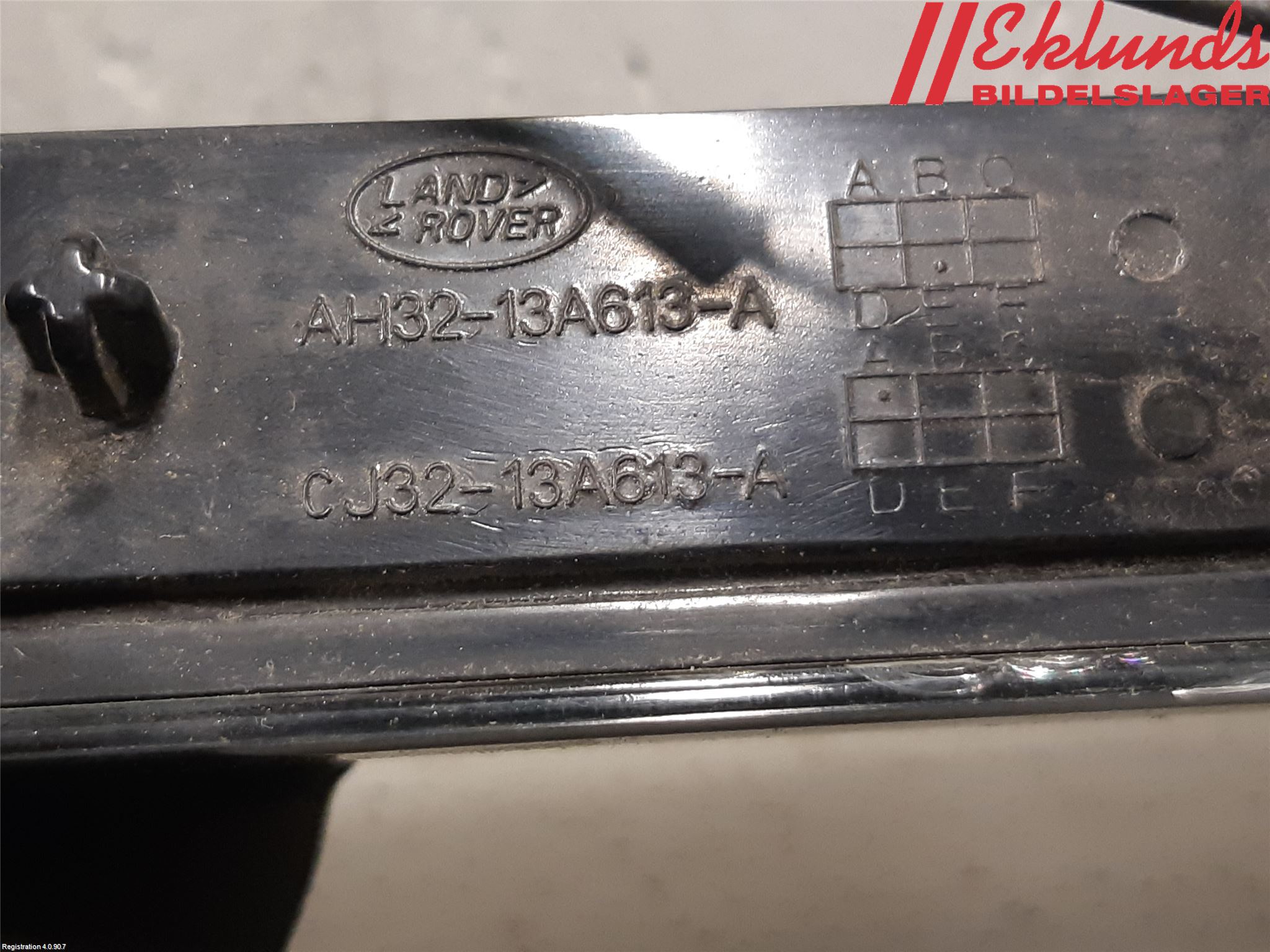 Landrover LAND ROVER RANGE ROVER EVOQUE (L538) 11-18 Bromsljus Bakruta