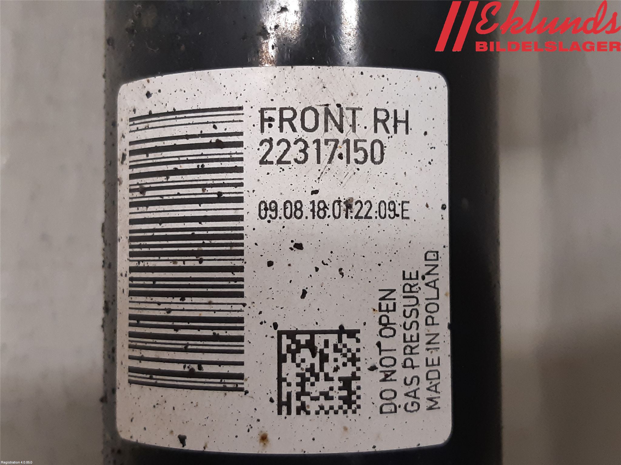 Honda CIVIC 17-22 Fjäderben Fram Höger