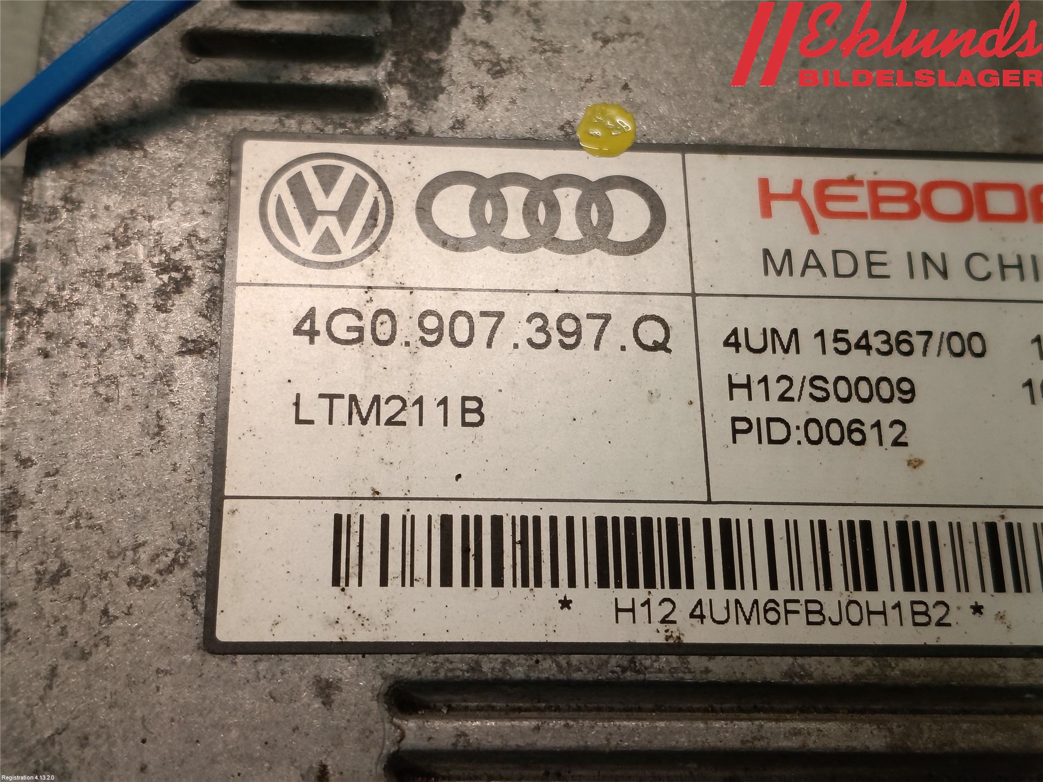 Audi A6 ALLROAD 12-18 Styrenhet Strålkastare