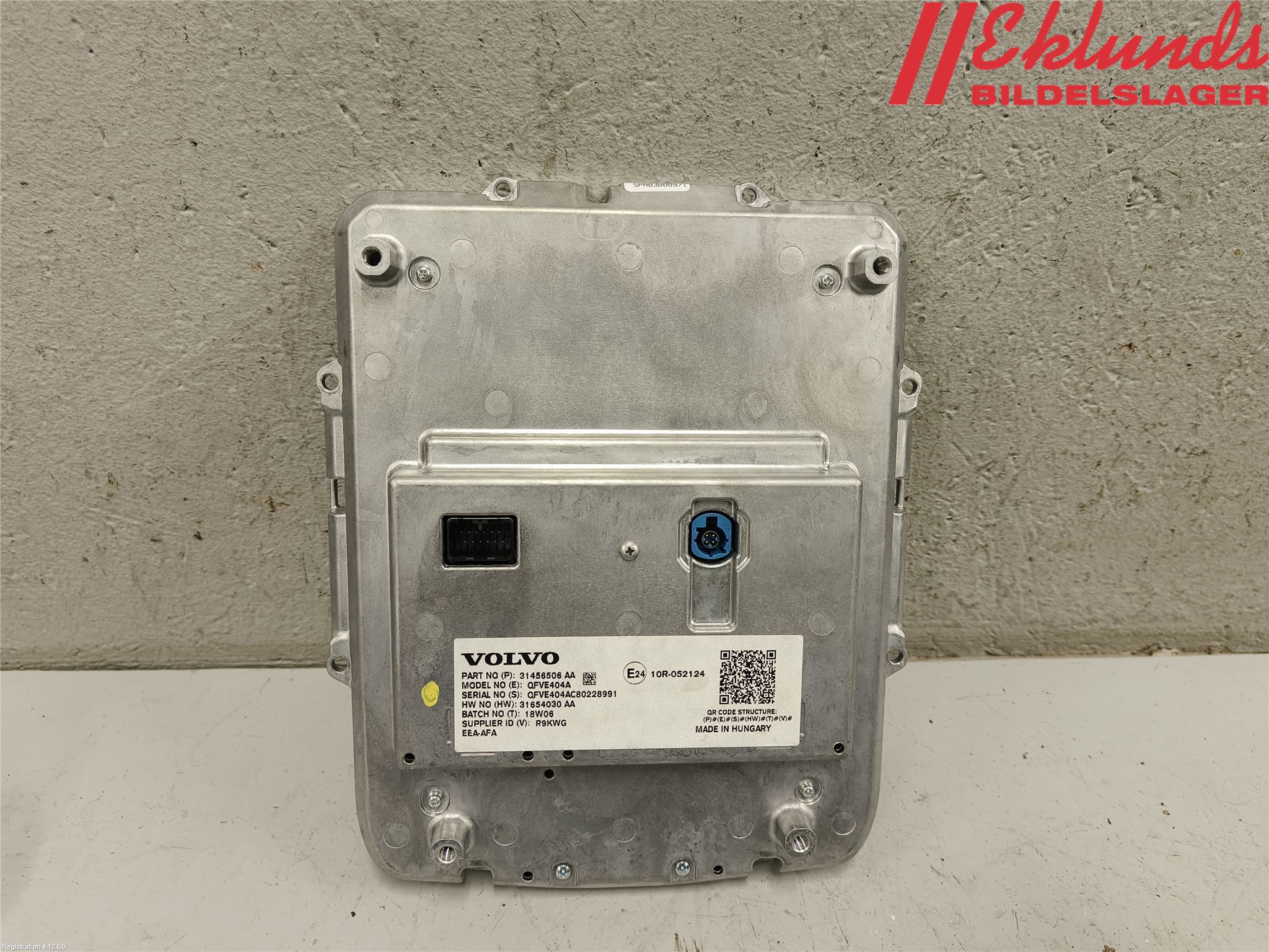 Volvo V90 17->> Bildskärm