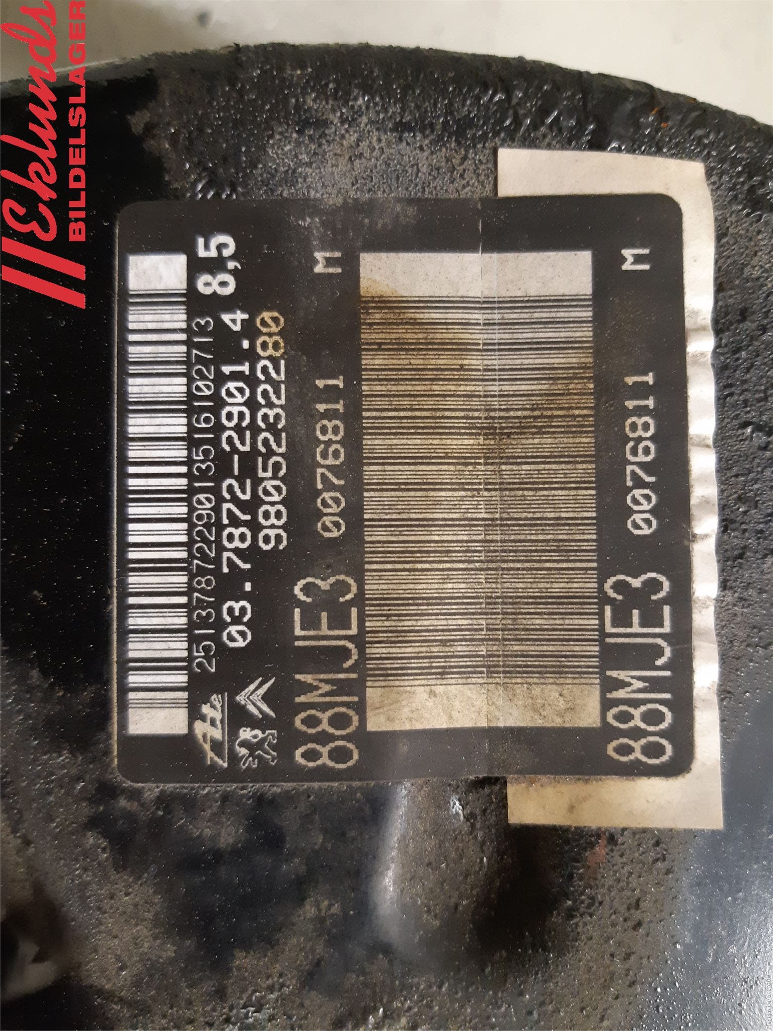 Peugeot EXPERT/E-EXPERT 17- Bromsservo