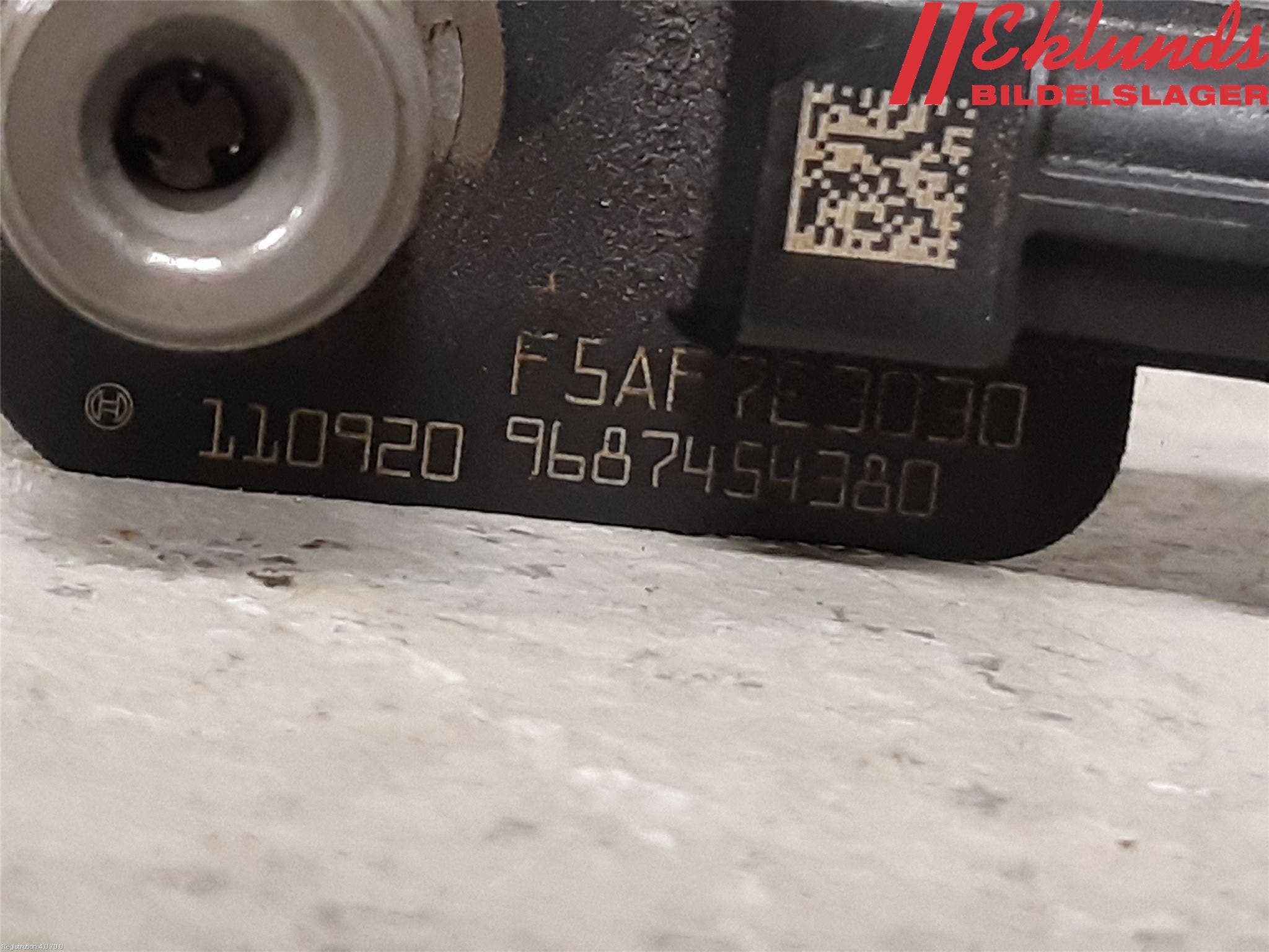 Peugeot 508 11-18 Injspridare