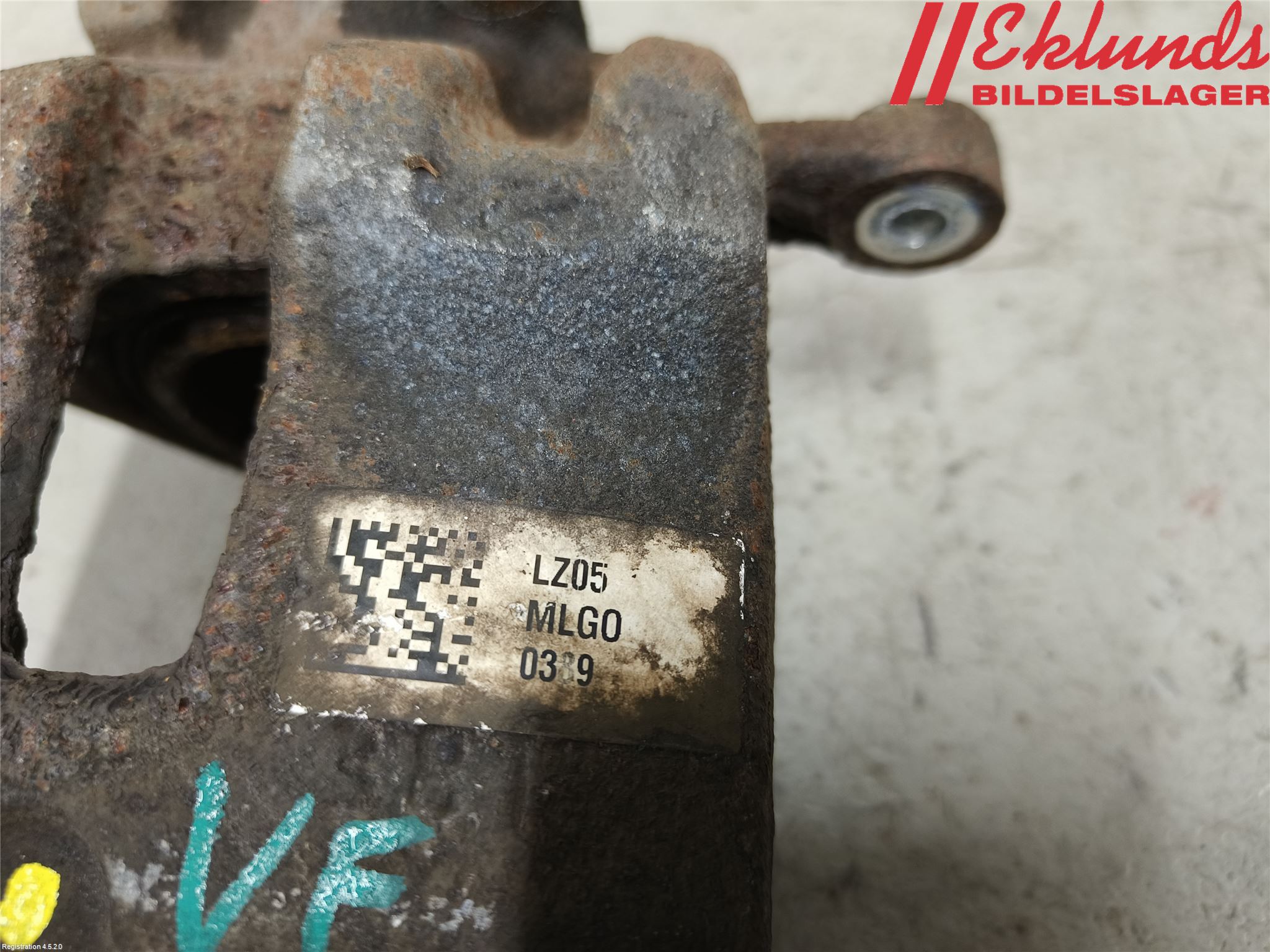 Kia RIO 17- Bromsok Fram Vänster