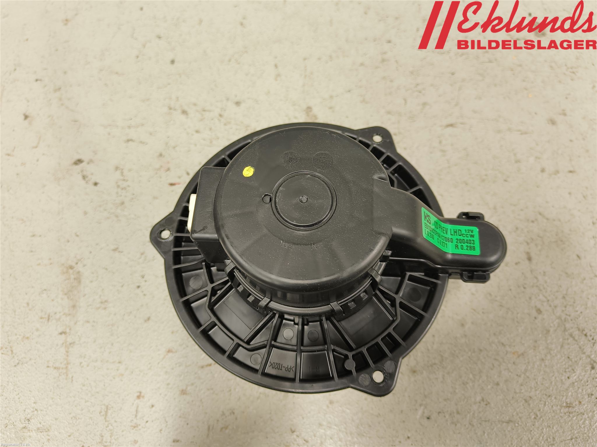 Kia XCEED 19- Värmefläkt