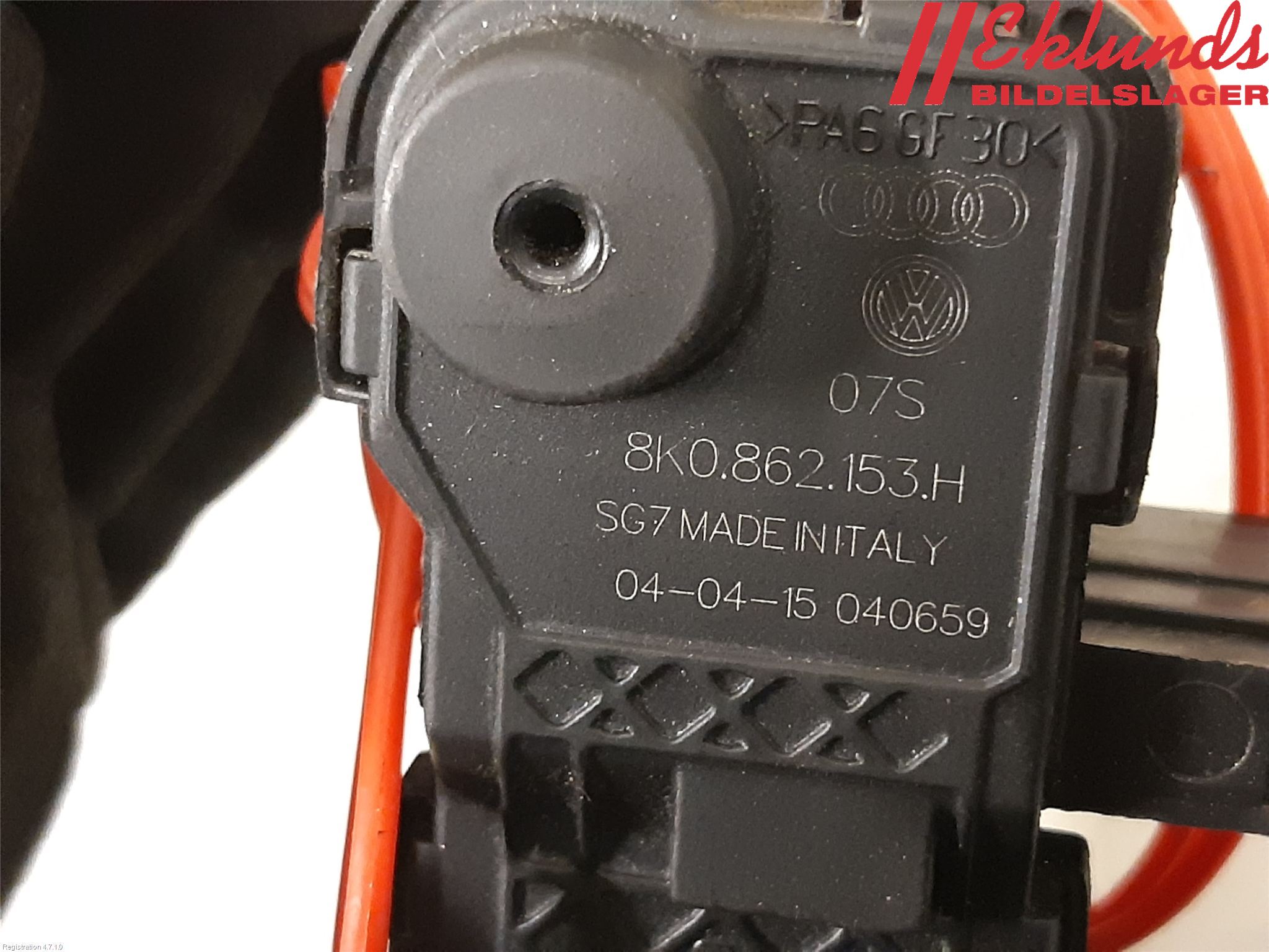 Audi A5 07-16 Centrallåsmot Tanklucka