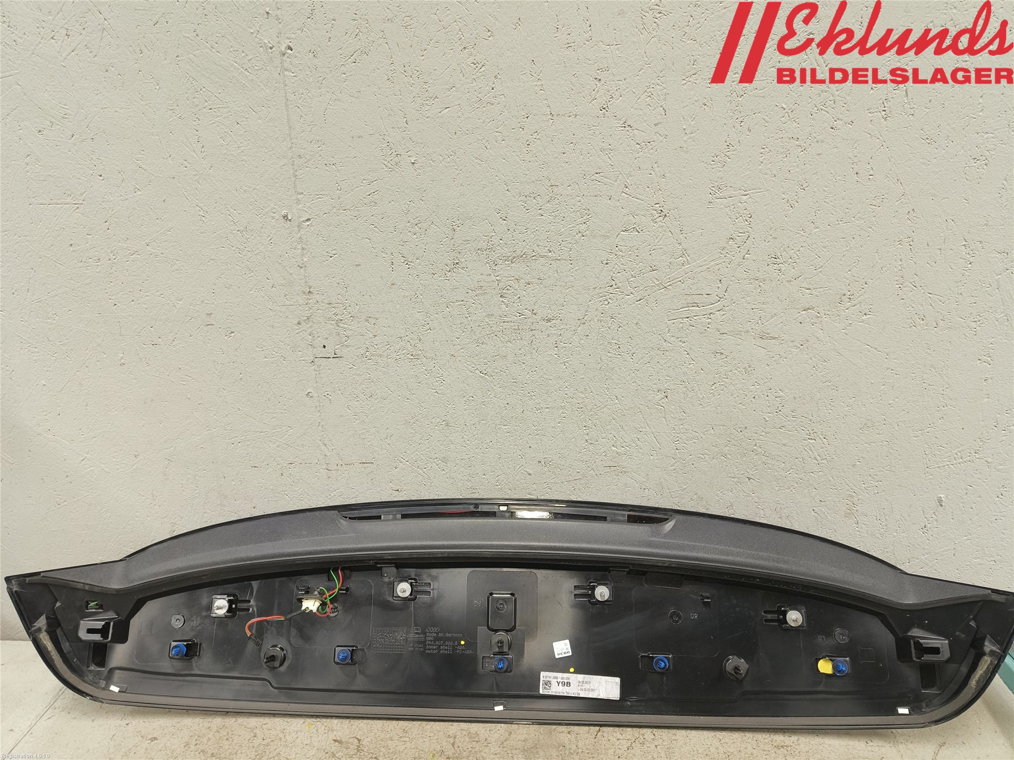 Audi A3/S3 8V 13-20 Spoiler Baklucka