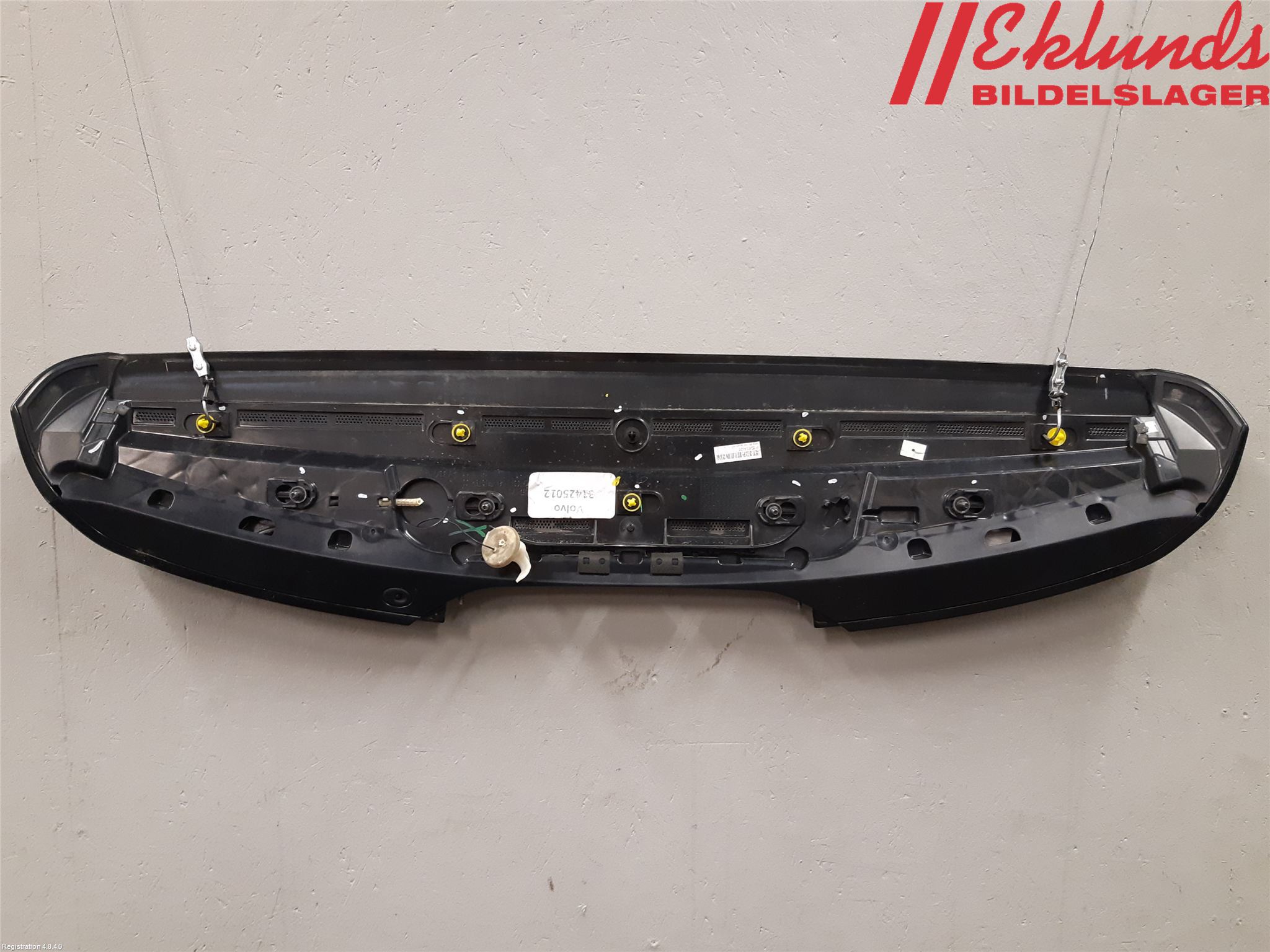 Volvo V60 14-18 Spoiler Baklucka