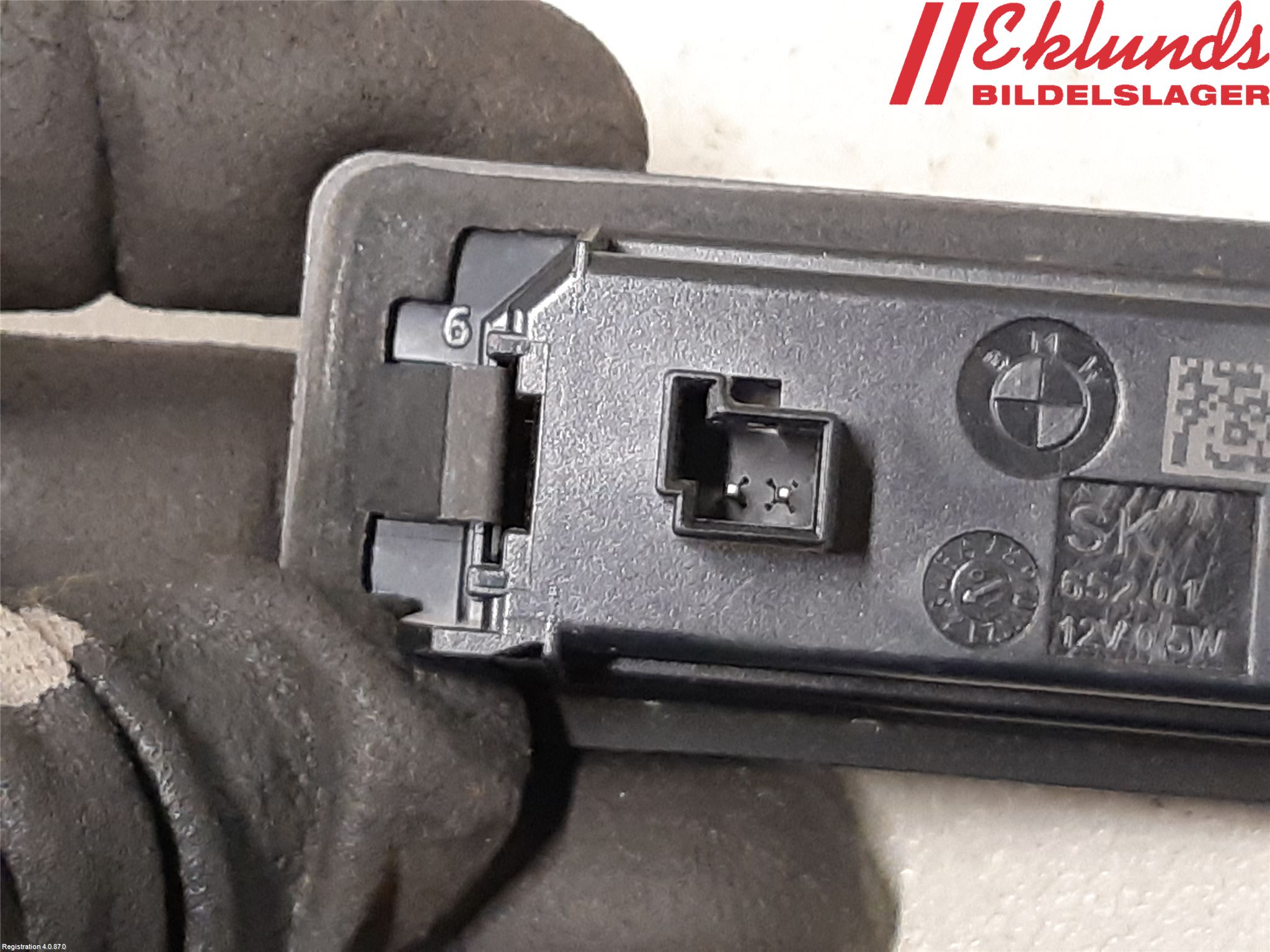 BMW X1 F48 15-22 Skylt Belysning