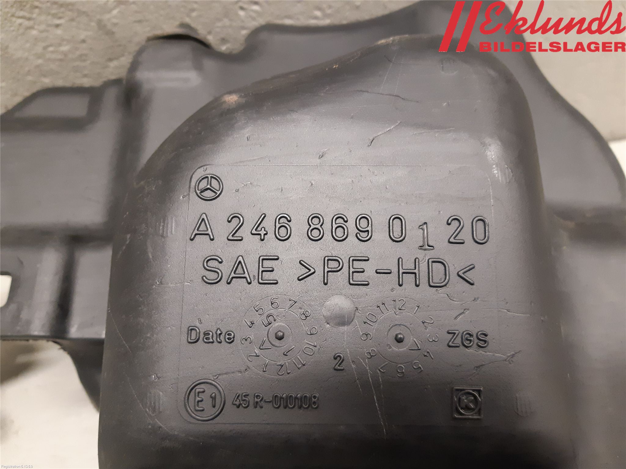Mercedes-Benz MB A-KLASS (W176) 13-18 Spolartank Vindruta-Strål