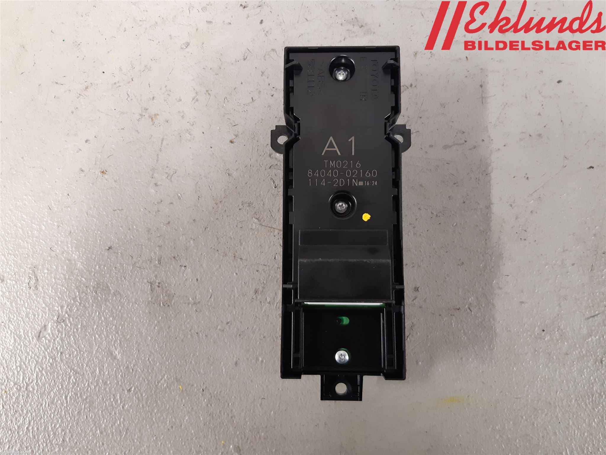 Toyota COROLLA 19- Strömställare Elhiss