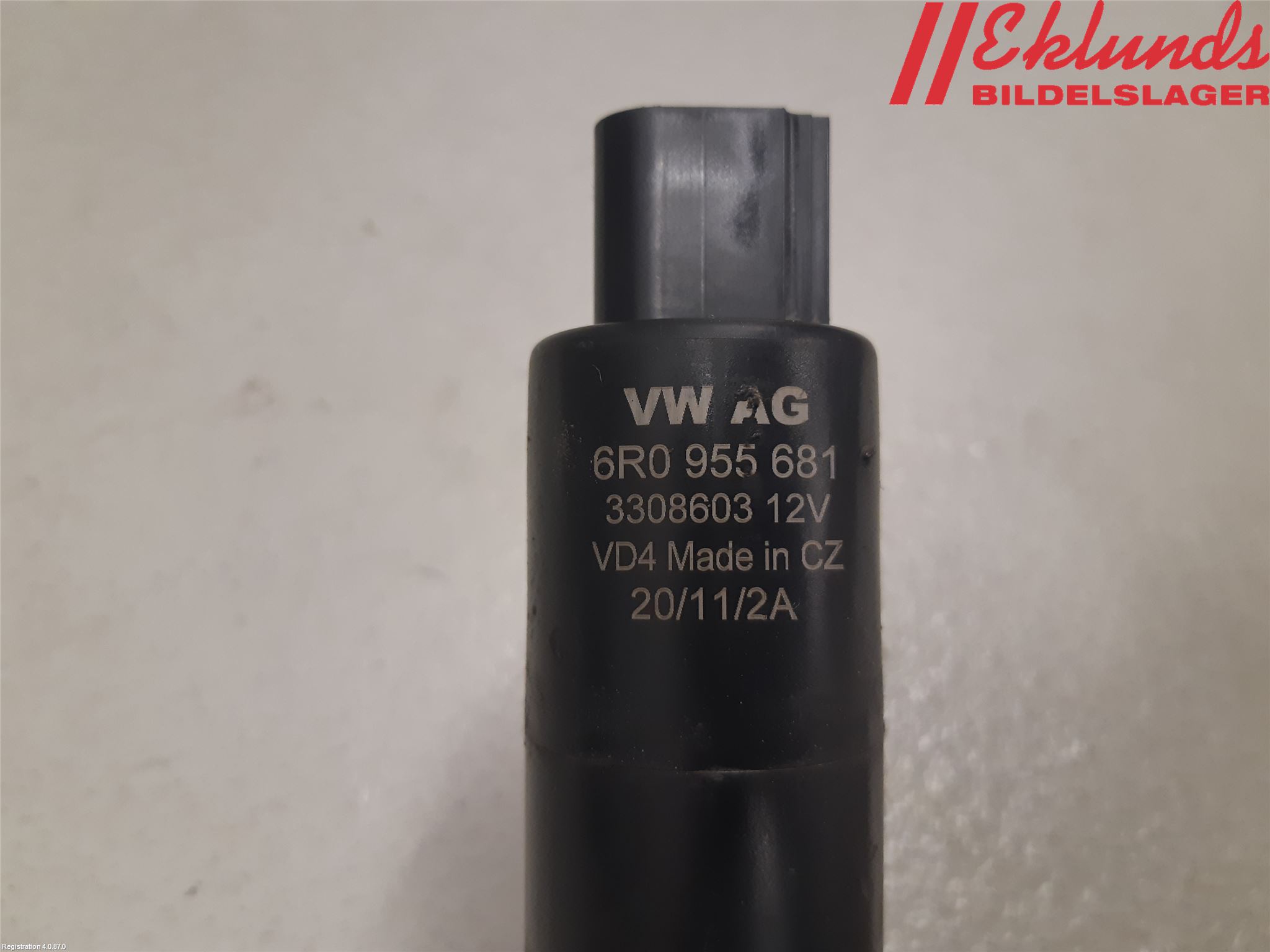 Volkswagen VW PASSAT 11-14 Spolarpump Högtryck