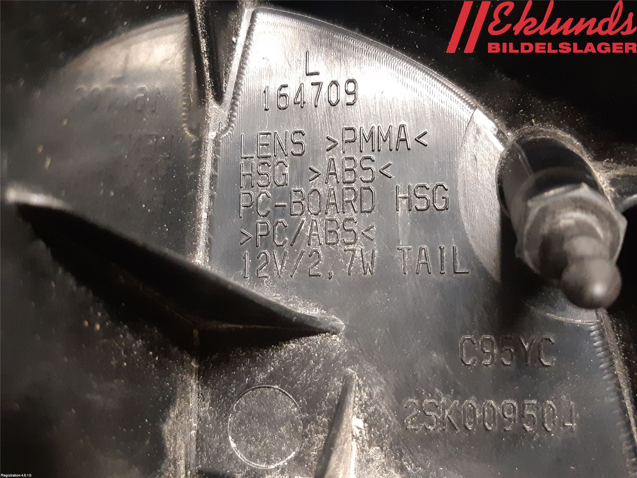 Ford FOCUS C-MAX I 07-10 Bakljus Vänster