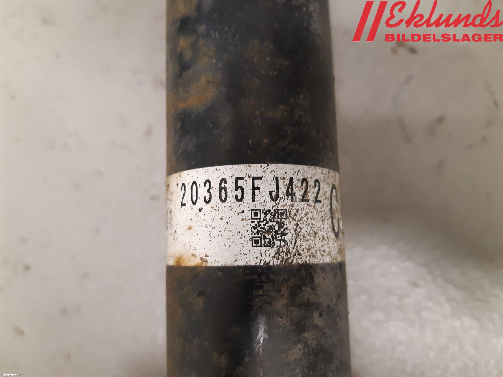 Subaru XV 12-17 Fjäderben Bak Höger