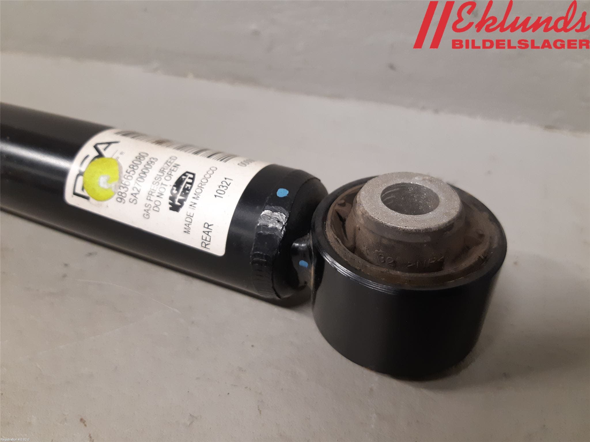 Peugeot 2008 13-20 Stötdämpare Bak