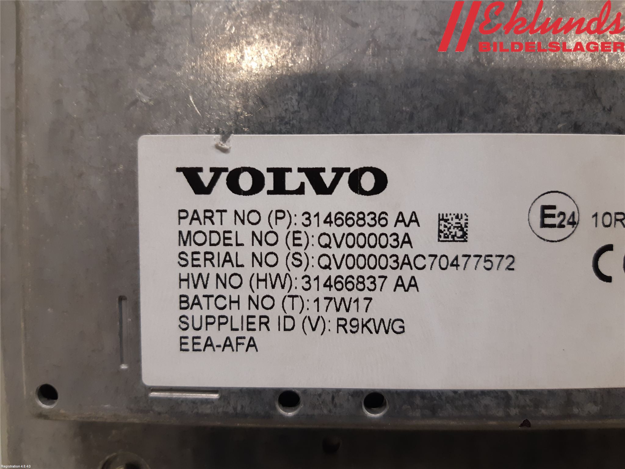 Volvo V90 CROSS COUNTRY 17->> Multifunktionsdisplay