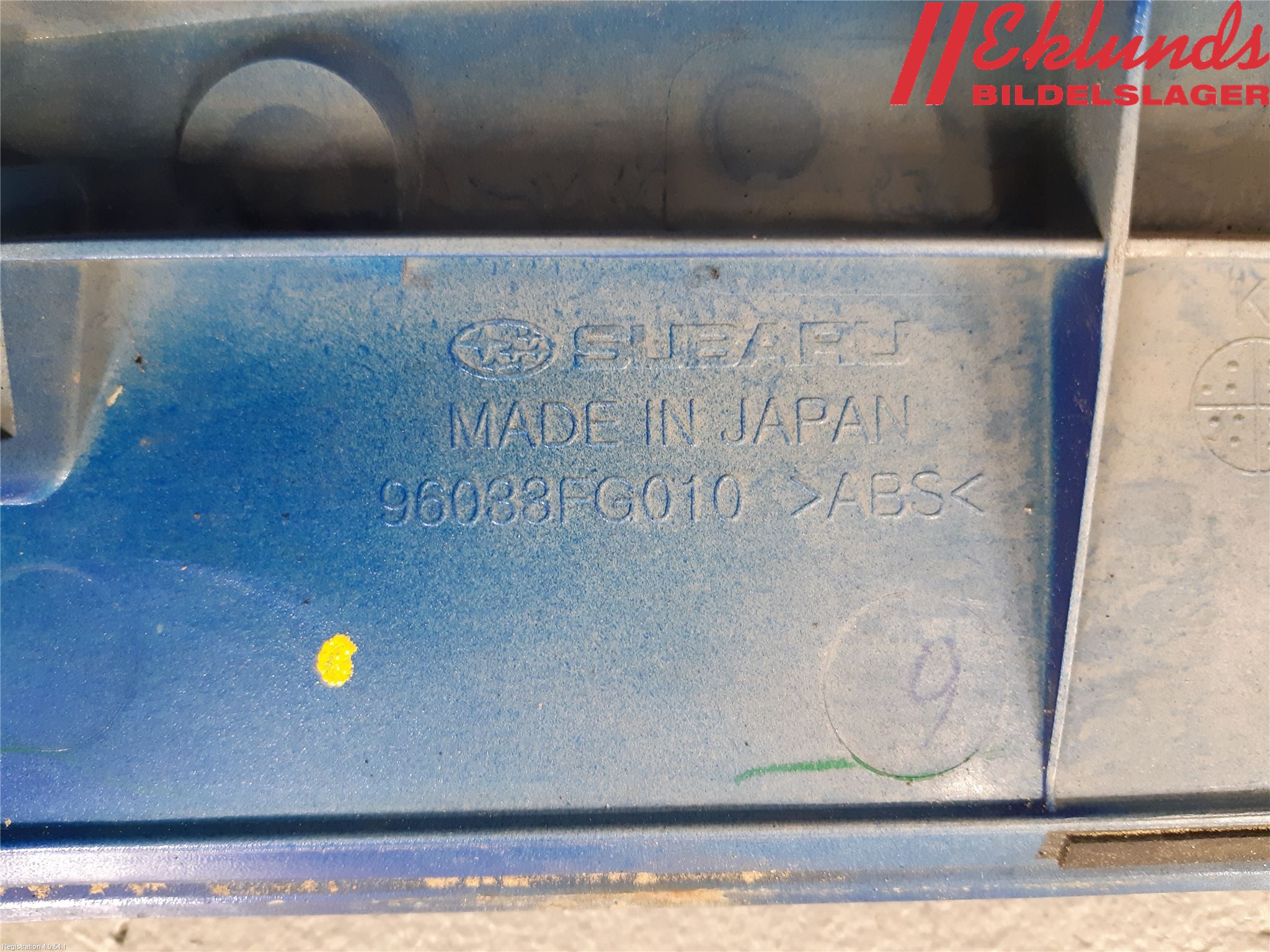 Subaru IMPREZA III 08-11 Spoiler Baklucka