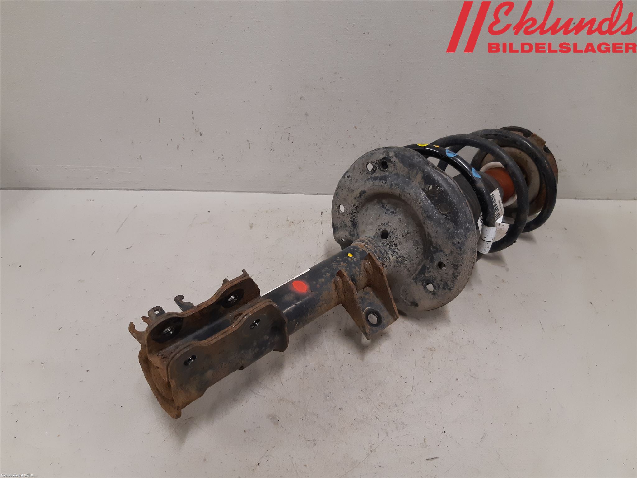 Fiat 500 07- Fjäderben Fram Vänster