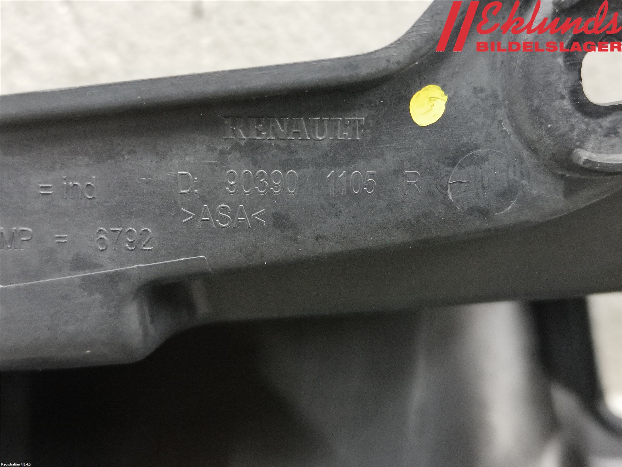 Dacia DOKKER 13- Bakljussarg