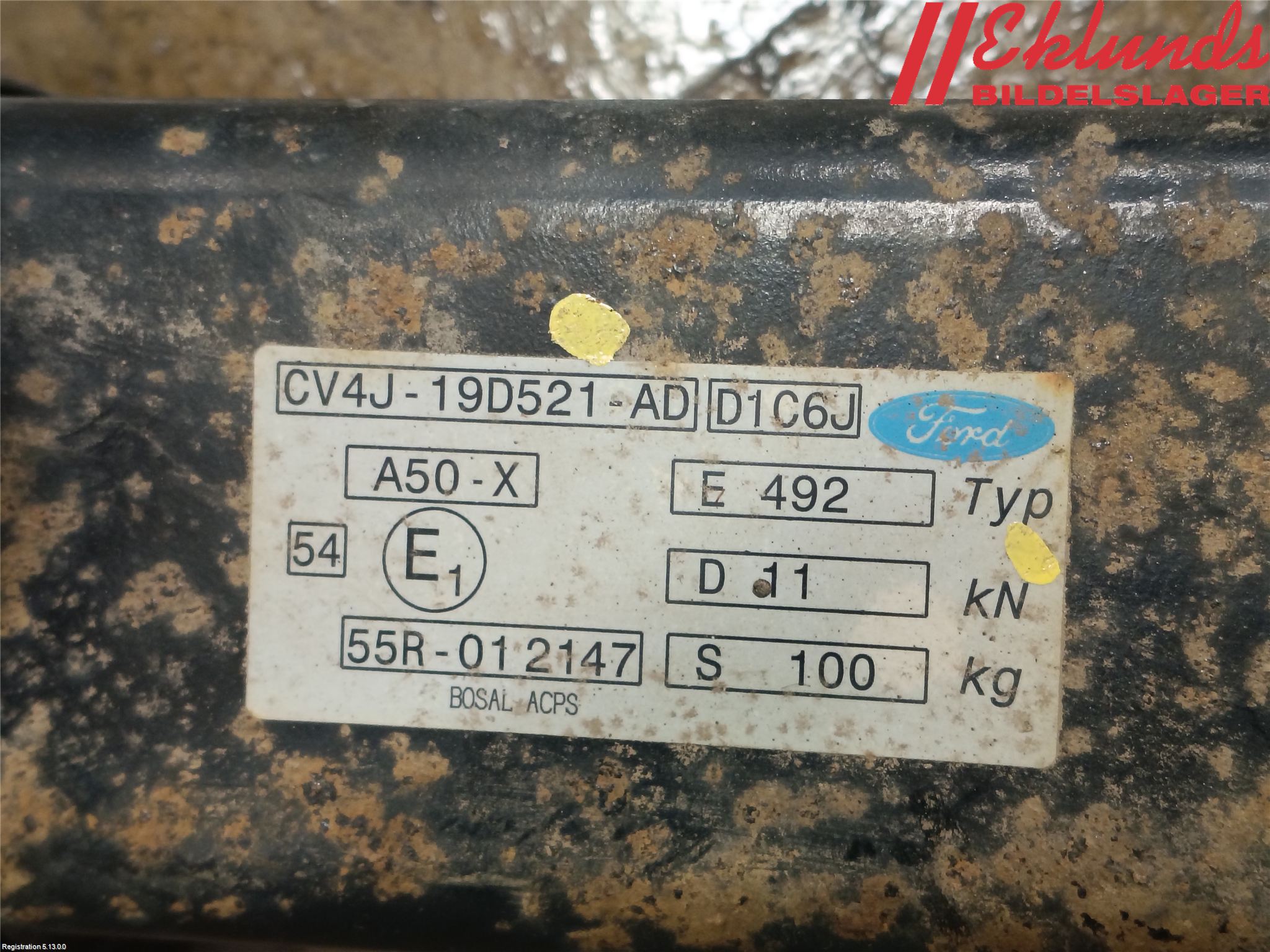 Ford KUGA 13-16 Dragkrok