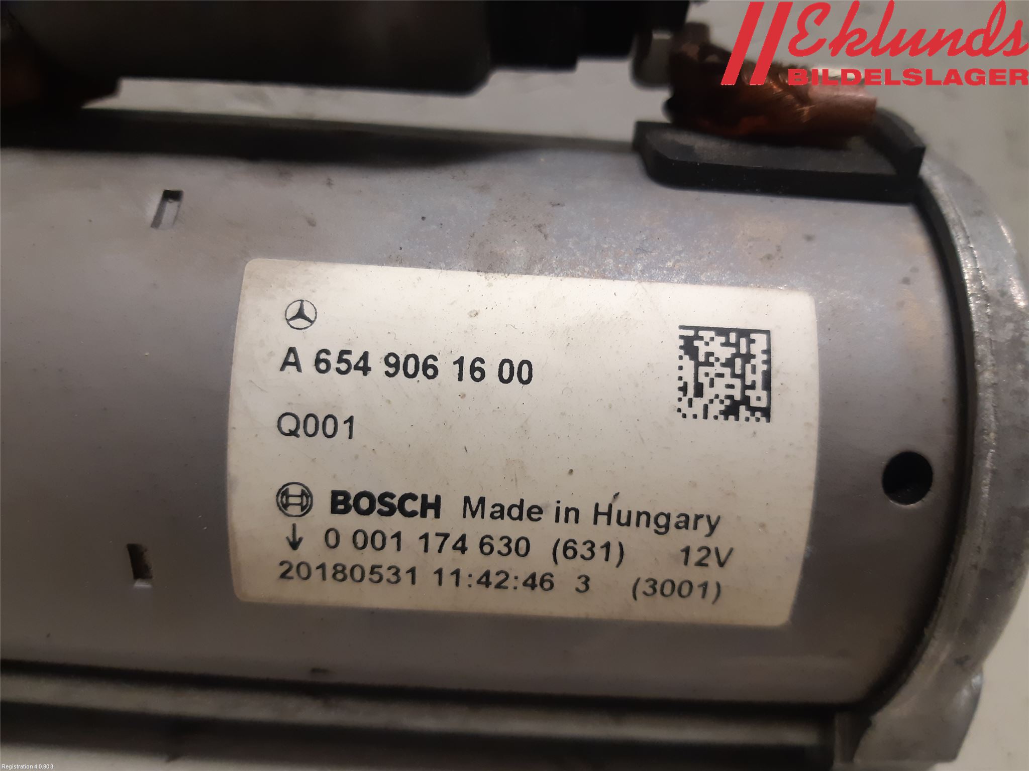 Mercedes-Benz MB E-KLASS (W213) 16-23 Startmotor Diesel