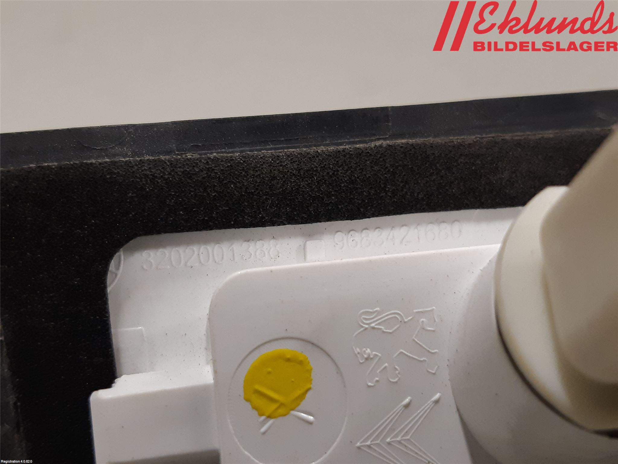 Peugeot EXPERT/E-EXPERT 17- Skylt Belysning