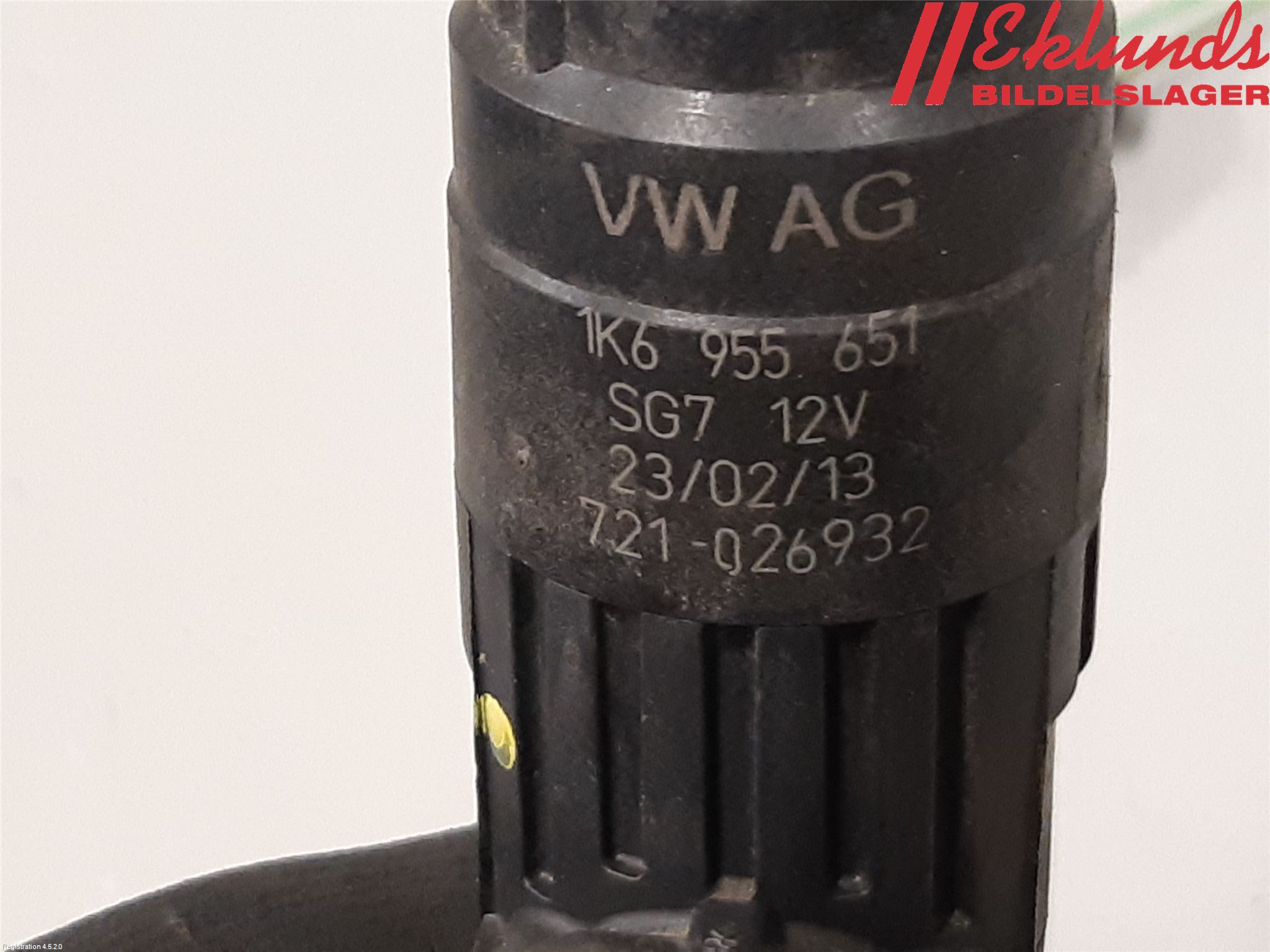 Skoda FABIA 07-14 Spolarpump Vindruta