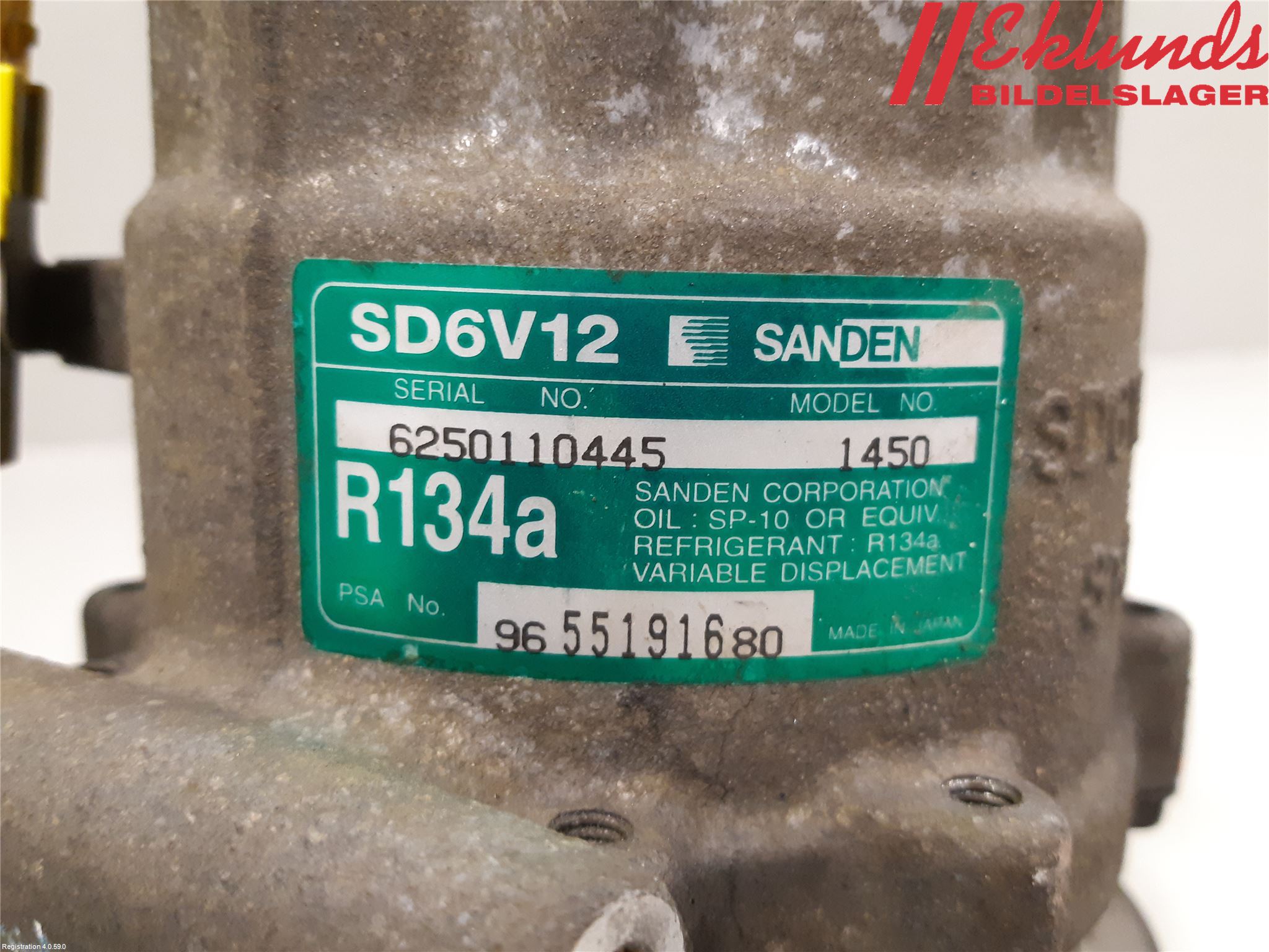 Citroen C3 -04 Ac Kompressor