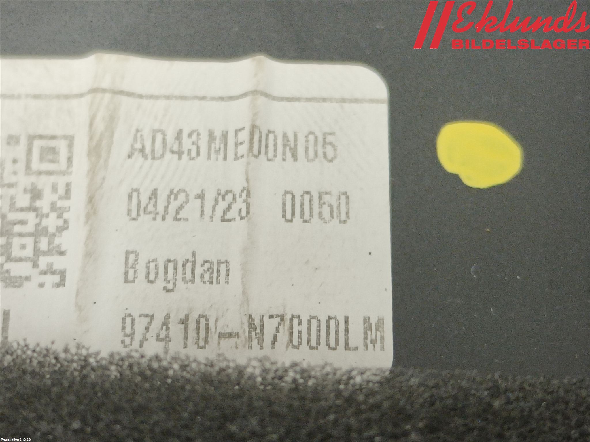 Hyundai TUCSON 05- Defrosterkanal-Munstycke