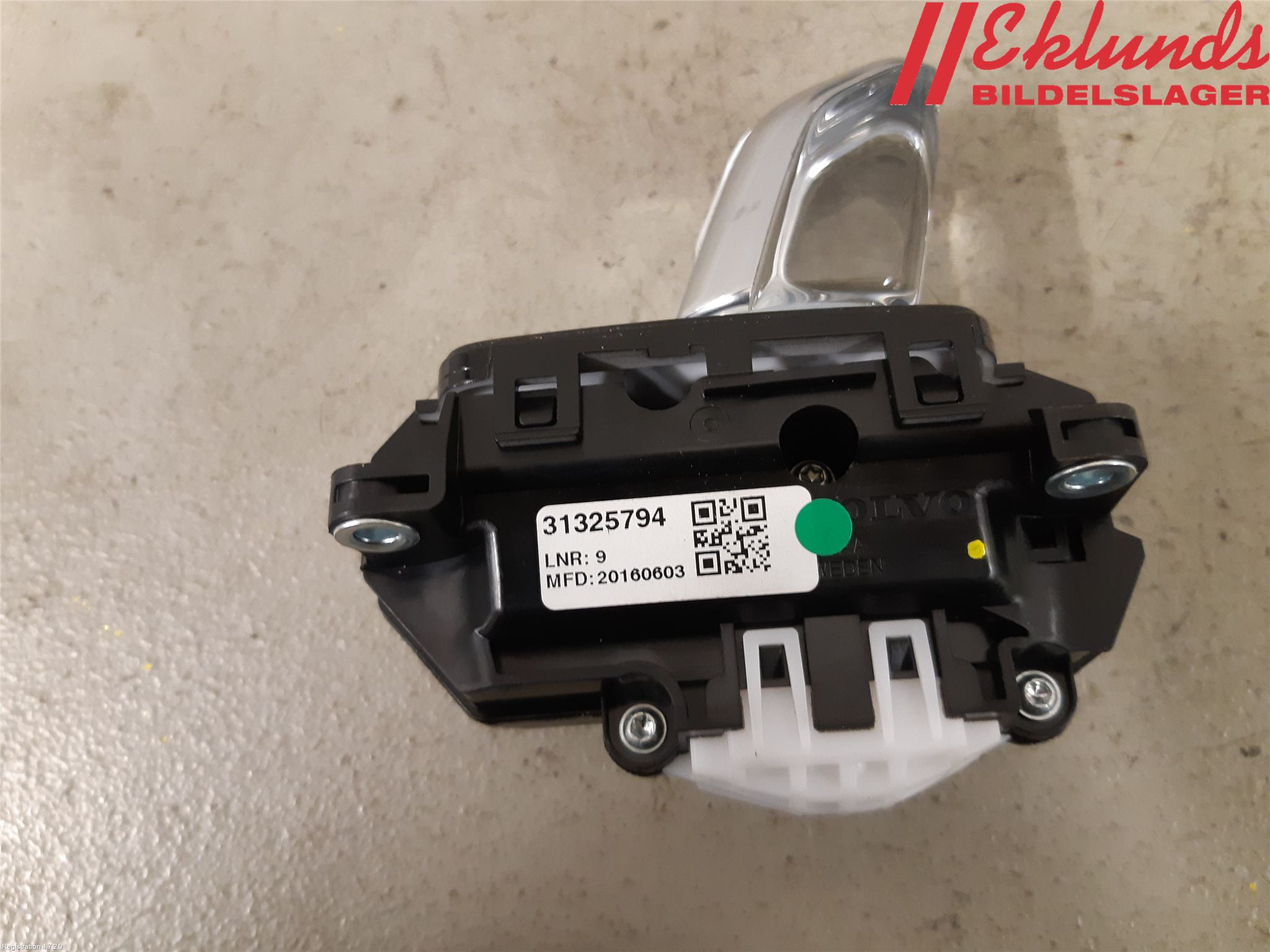 Volvo XC90/RECHARGE 16- Växelspak