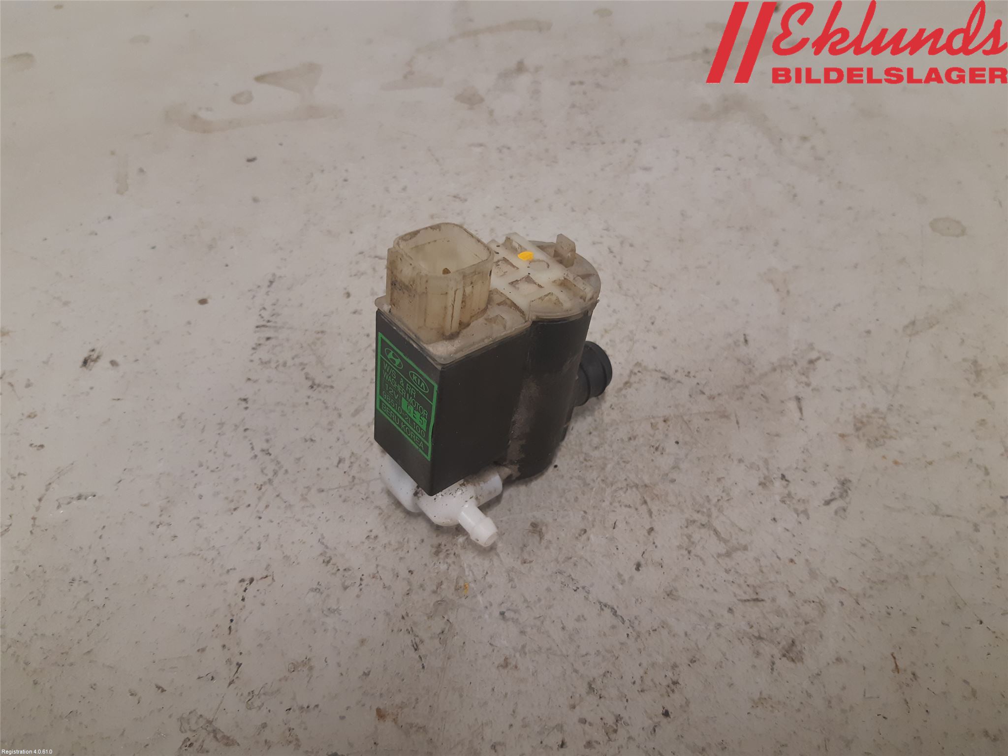 Hyundai i30 FD 07-12 Spolarpump Vindruta