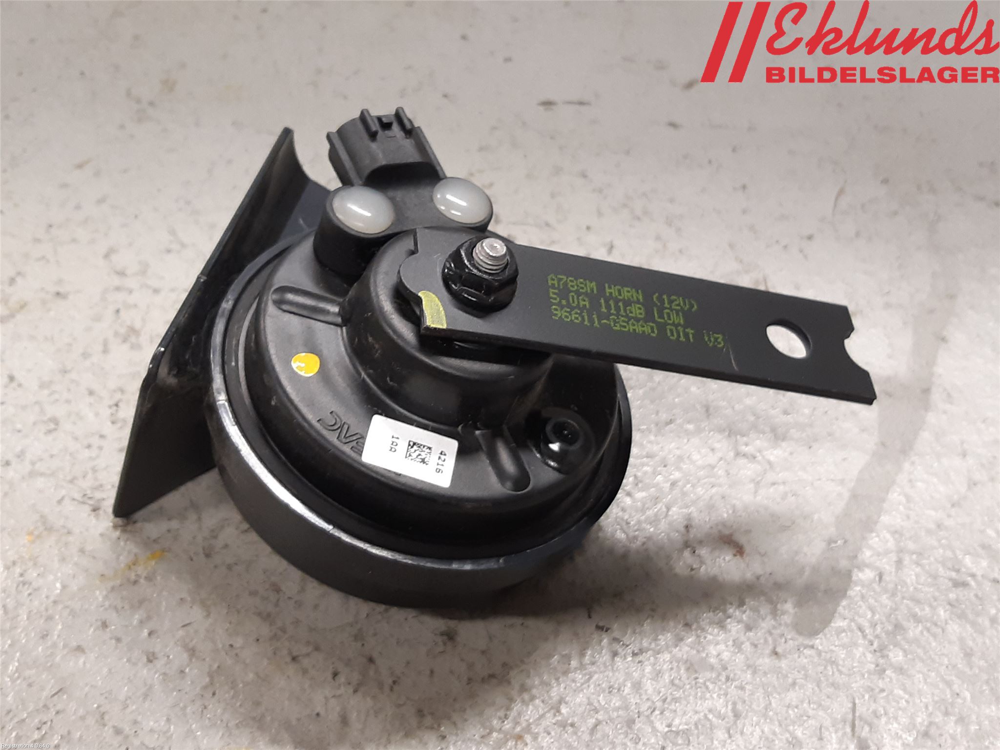 Kia NIRO (DE) 17-22 Signalhorn