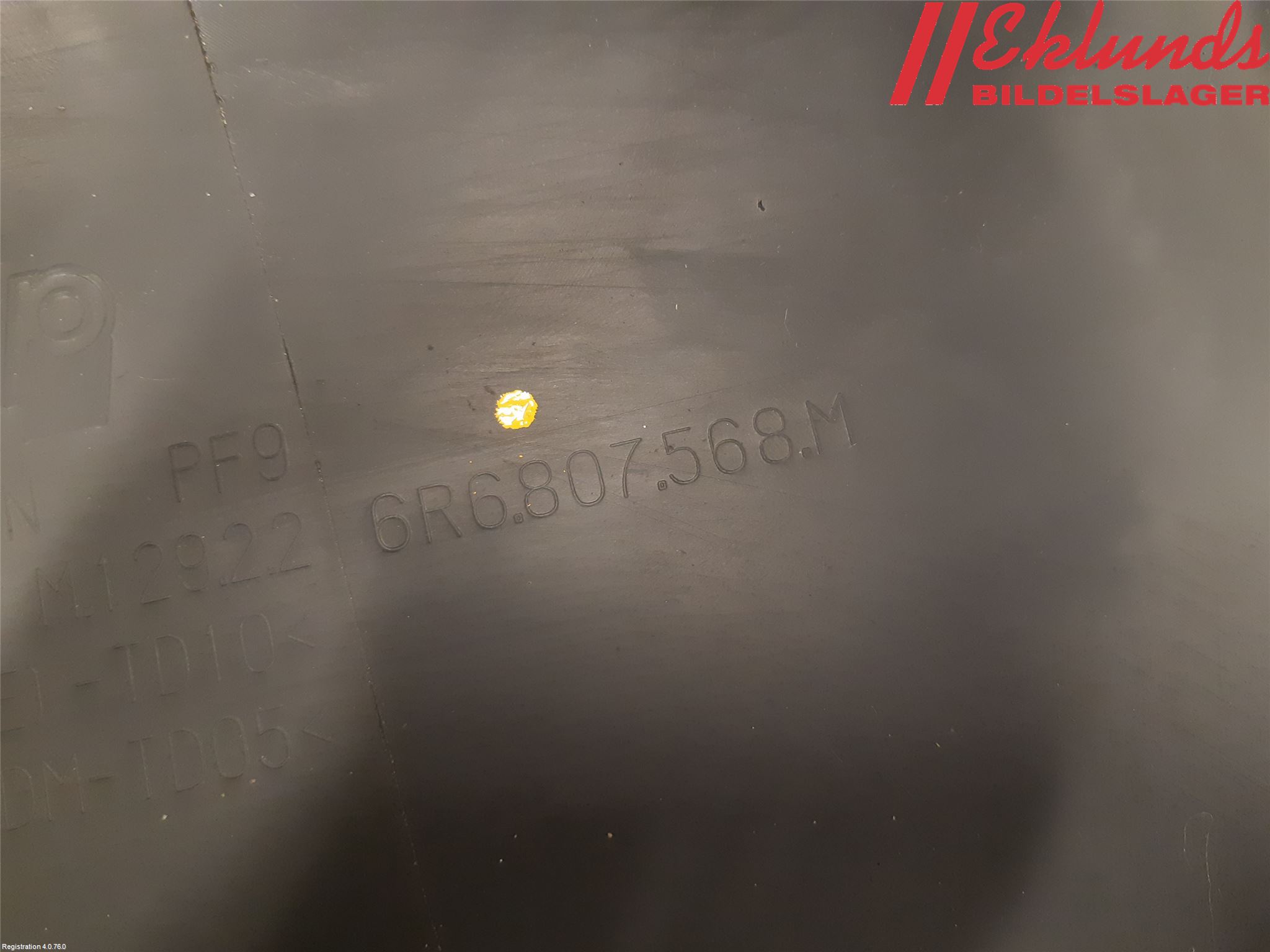 Volkswagen VW POLO 10-17 Spoiler Bak