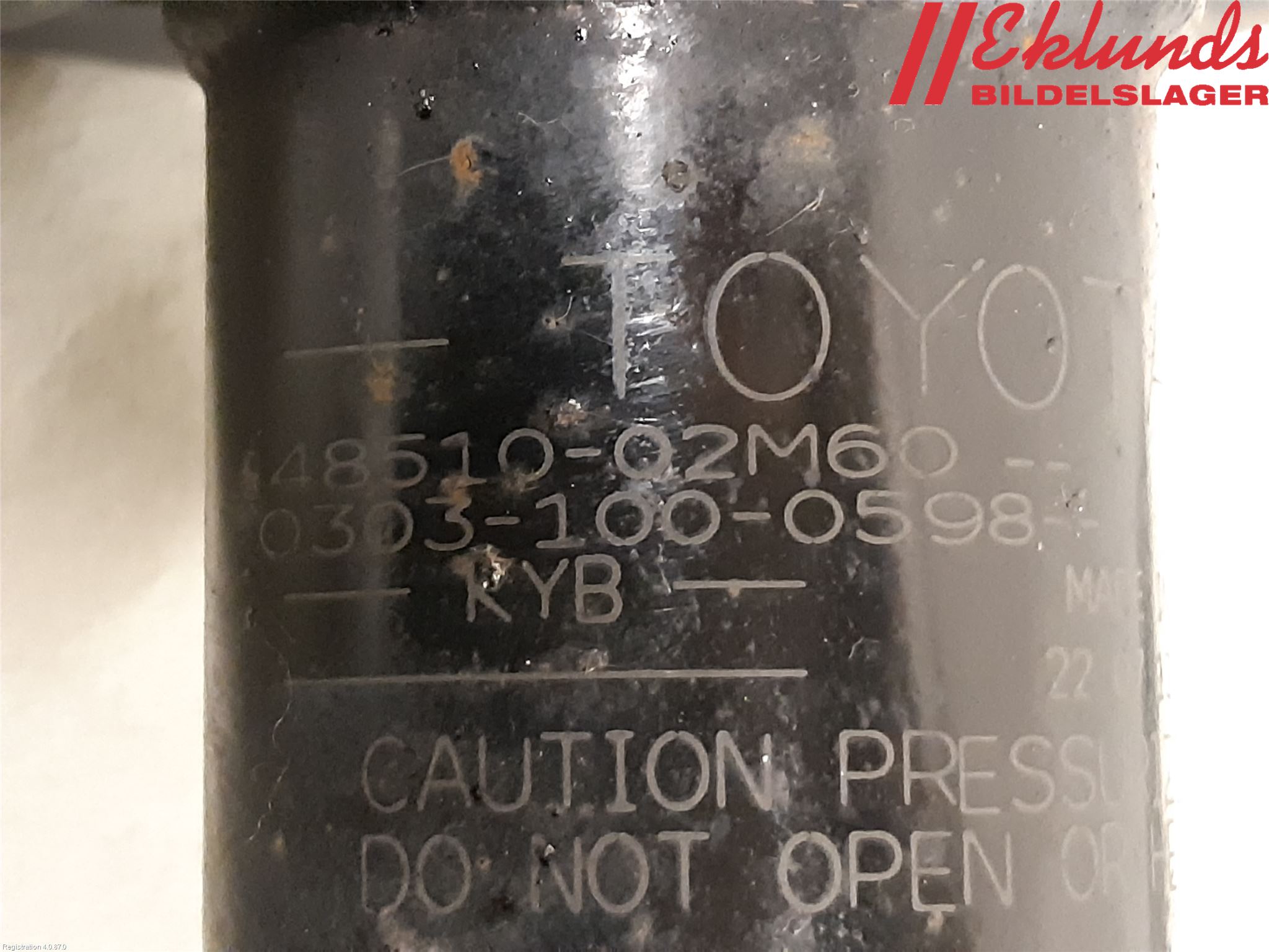 Toyota COROLLA 19- Fjäderben Fram Höger