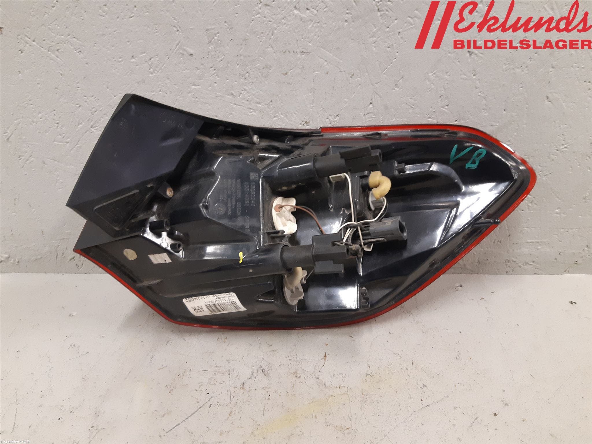 Opel ASTRA J 10-15 Bakljus Vänster