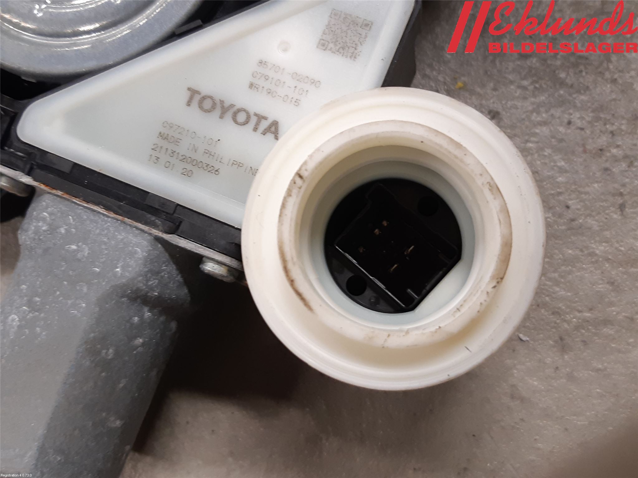 Toyota COROLLA 19- Fönsterhiss El Kompl