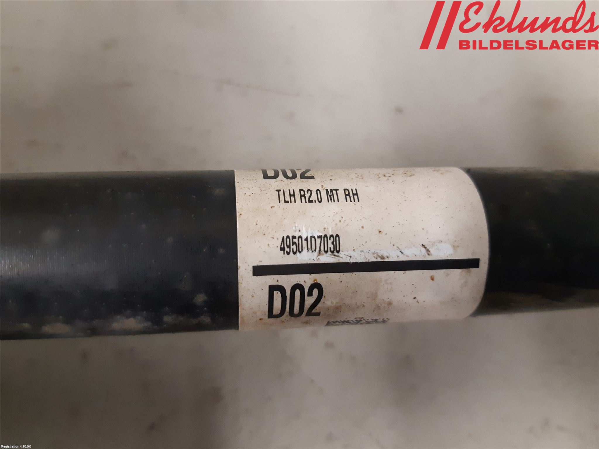 Hyundai TUCSON 05- Drivaxel Fram Höger