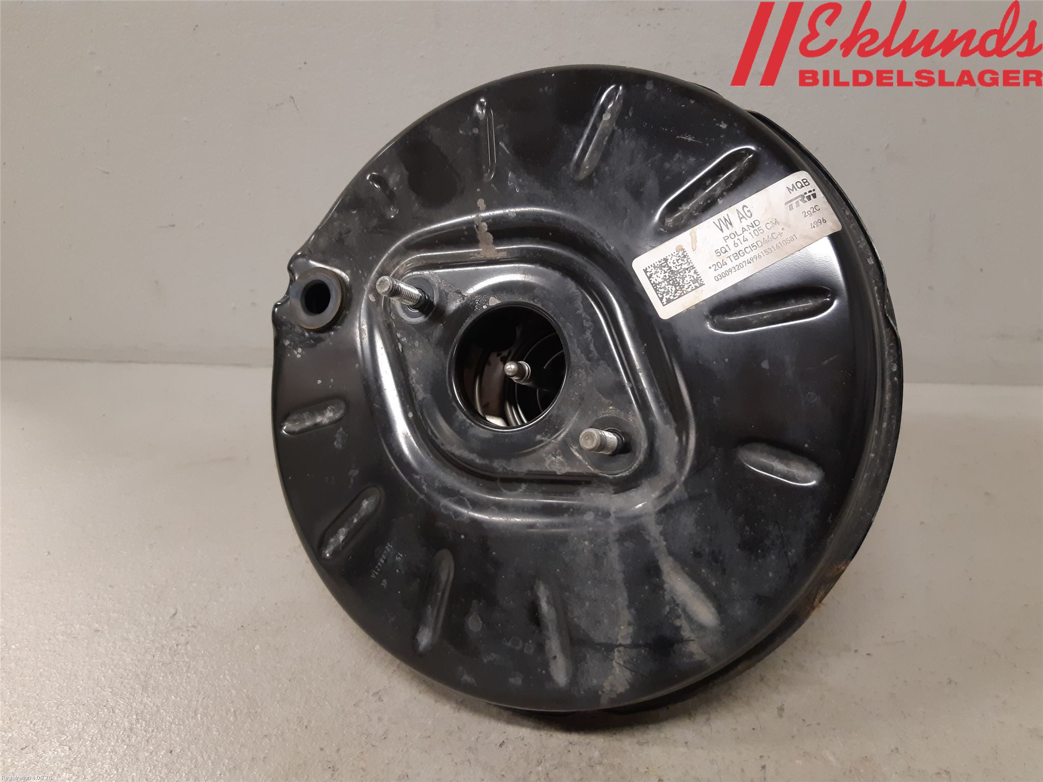 Volkswagen VW GOLF / E-GOLF VII 13-20 Bromsservo