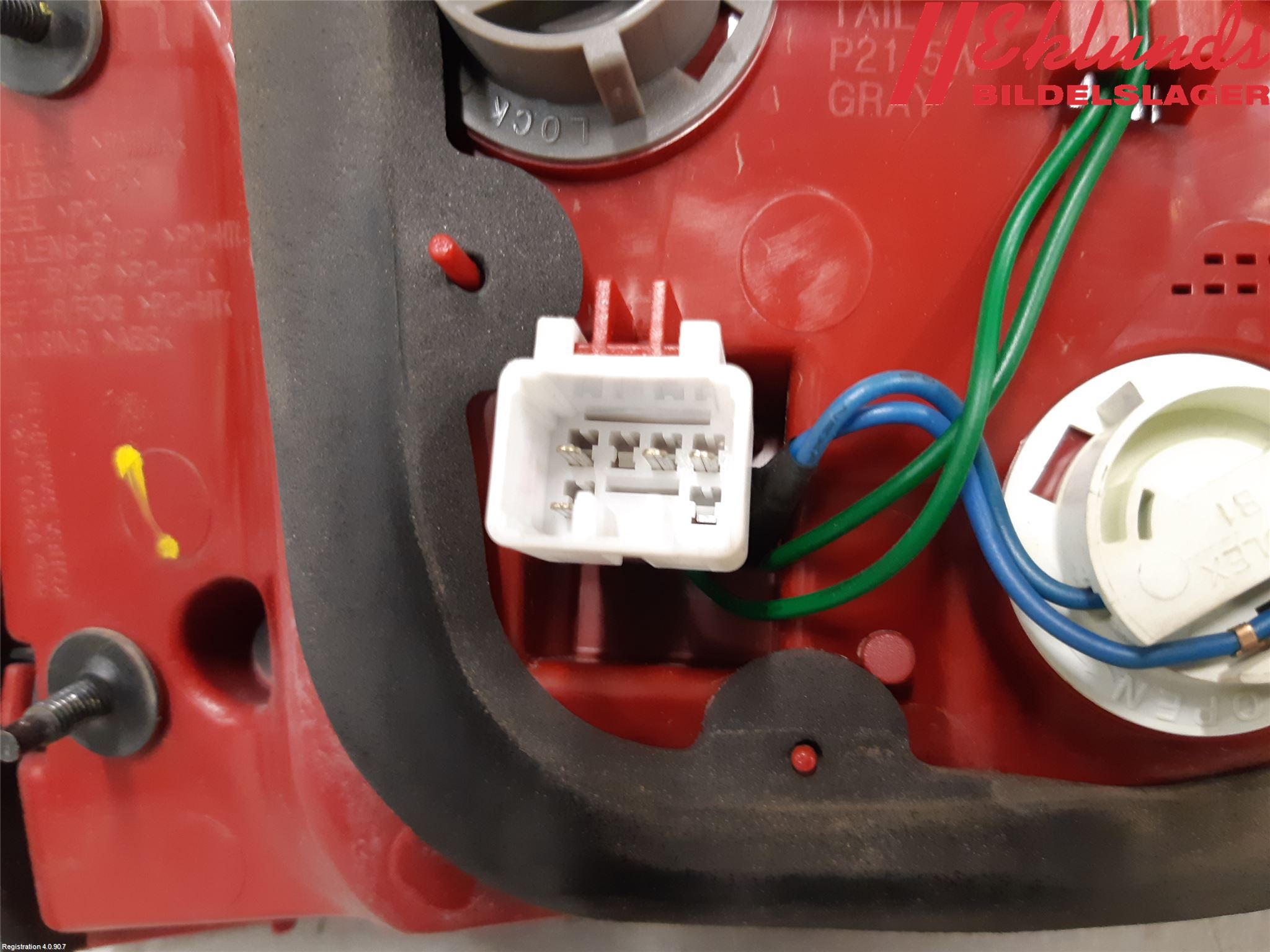 Kia CEED 12-18 Bakljus Lucka Hö