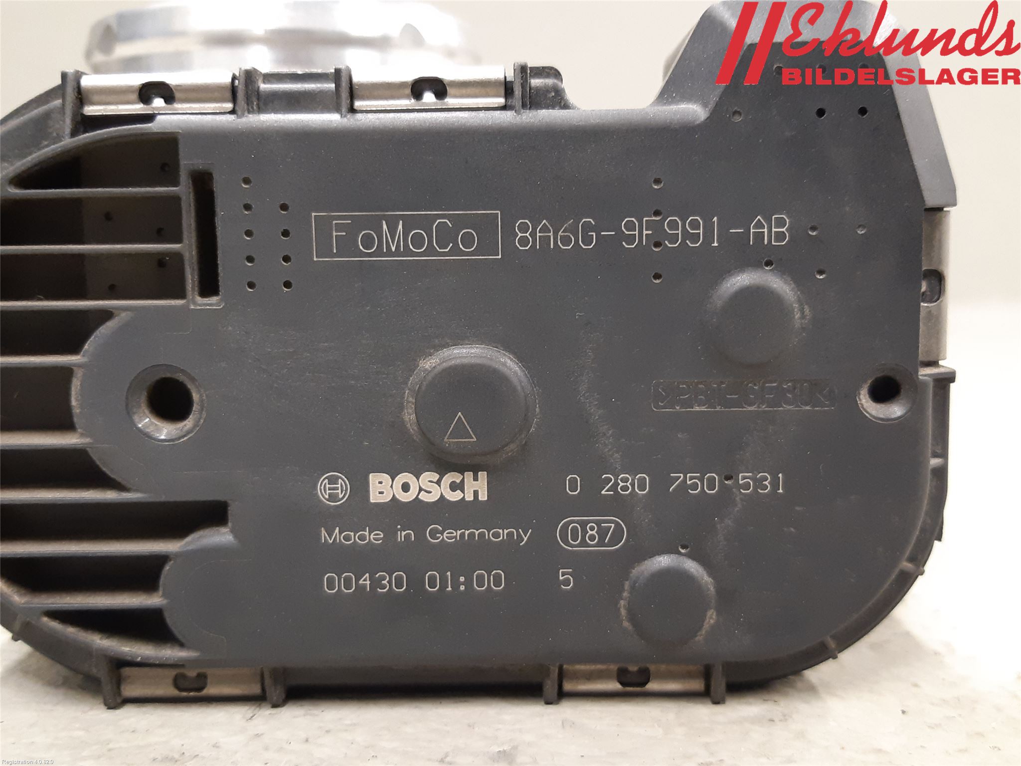 Ford FIESTA 09-12 Injspjällhus